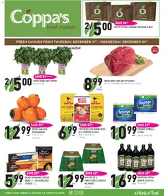 Preview of Coppas Fresh Market weekly flyer / circulaire from shop Coppas Fresh Market valid from 04.12.2025