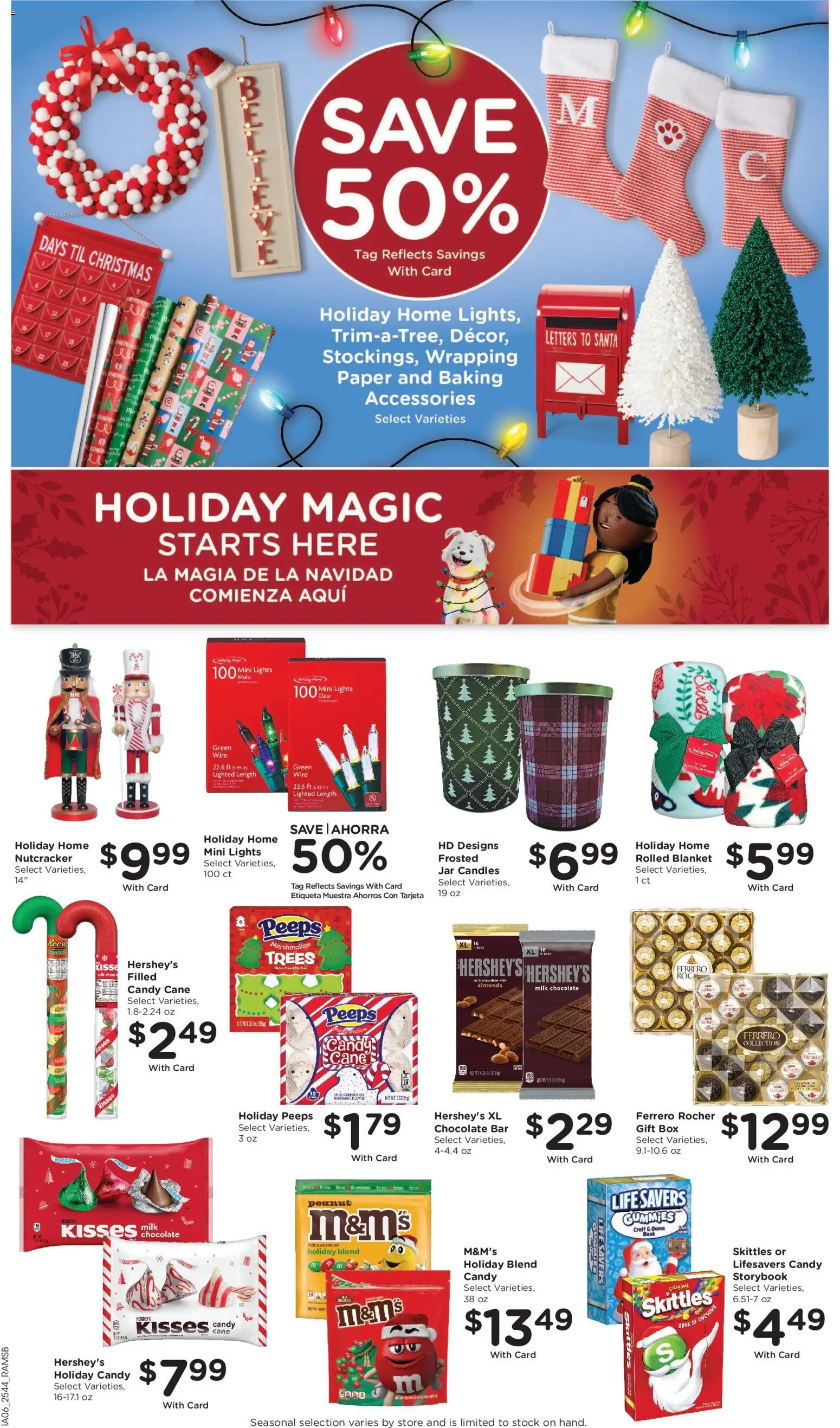 Ralphs Weekly Ad - valid from 03.12.2025 | Page: 13 | Products: Blanket, Wire, Chocolate, Game