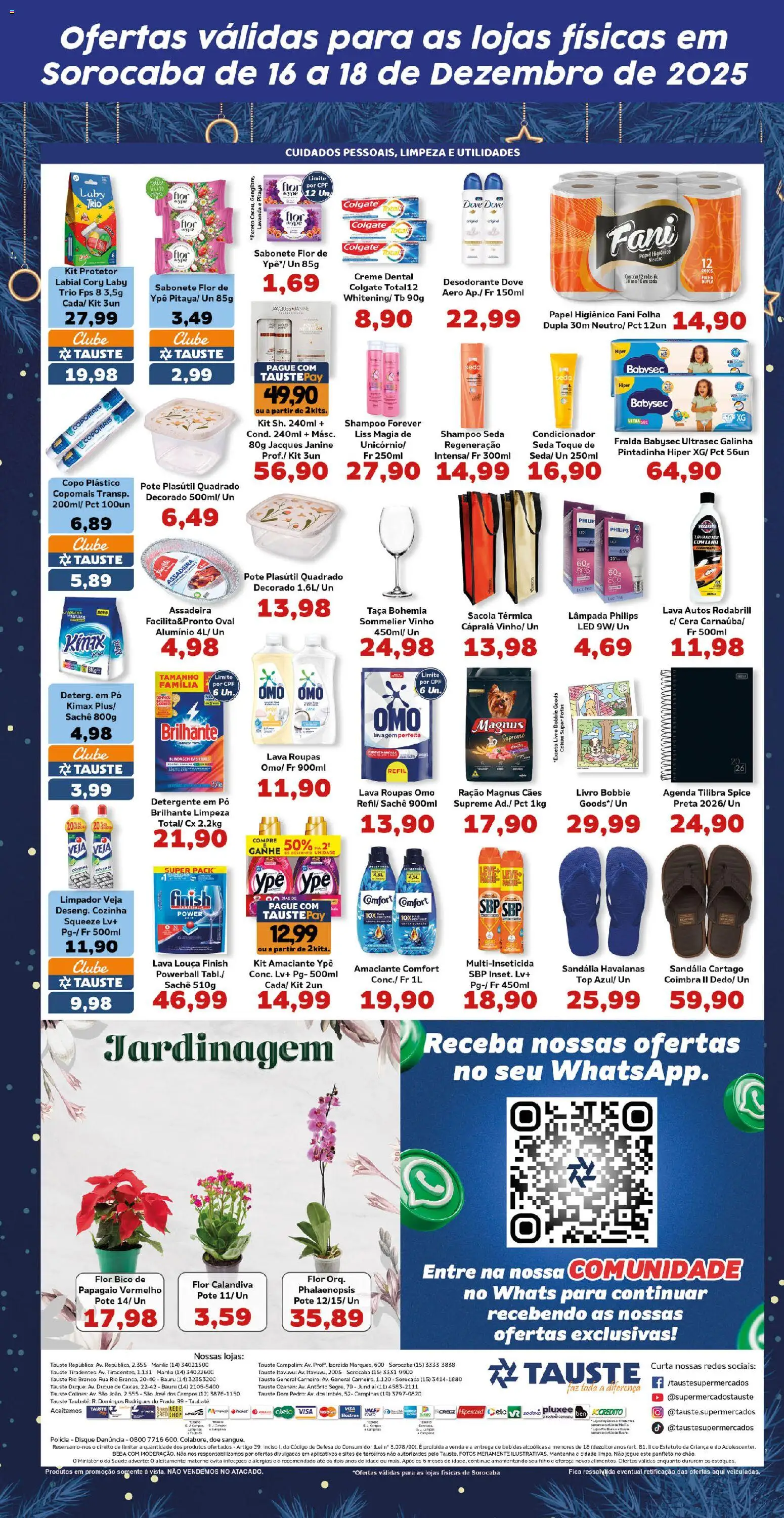 Tauste Folheto - válido de 16.12.2025 | Página: 5 | Produtos: Desodorante, Livro, Creme, Creme dental
