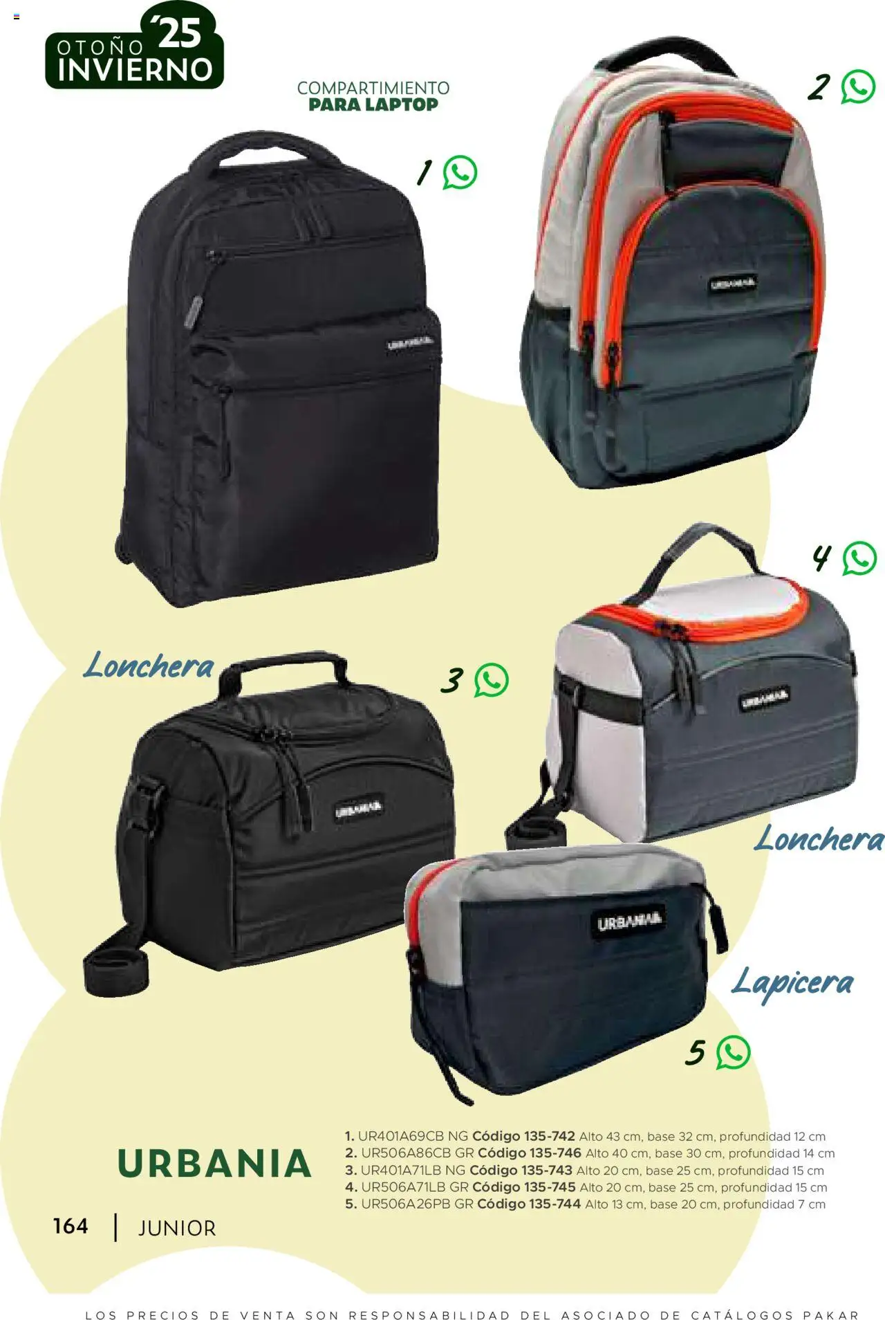 Nuevas ofertas de SC Pakar válidas en toda la República Mexicana desde el 24.07.2025. ¡Encuentra las mejores ofertas en SC Pakar - Catálogo Junior otoño / invierno! | Página: 164