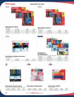 Nuevas ofertas de Office Depot válidas en toda la República Mexicana desde el 09.01.2025. ¡Encuentra las mejores ofertas en Office Depot catálogo 2025! | Página: 228 | Productos: Pincel, Estuche, Espuma, Top