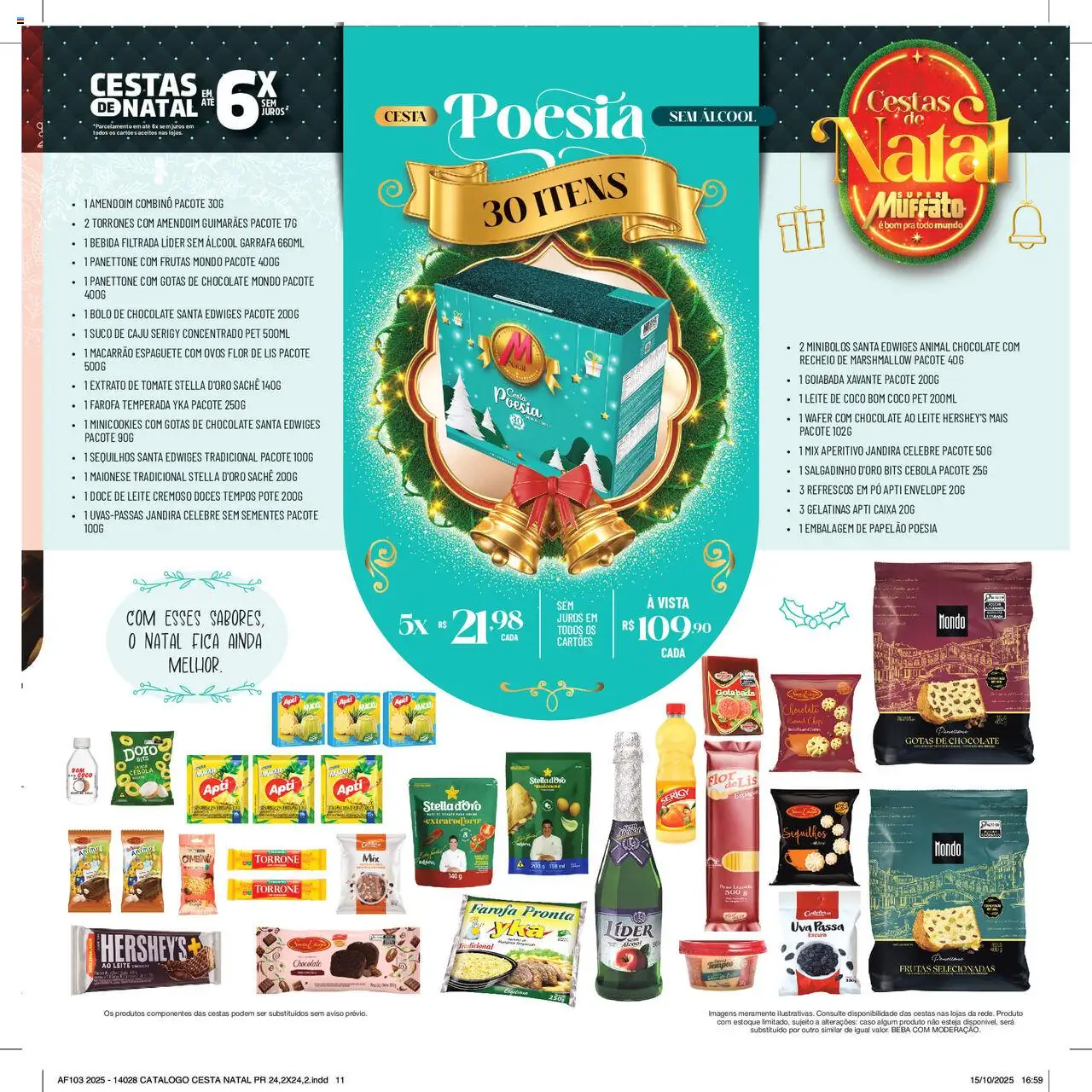 Super Muffato Folheto - válido de 13.10.2025 | Página: 11 | Produtos: Caju, Pó, Caixa, Leite de coco
