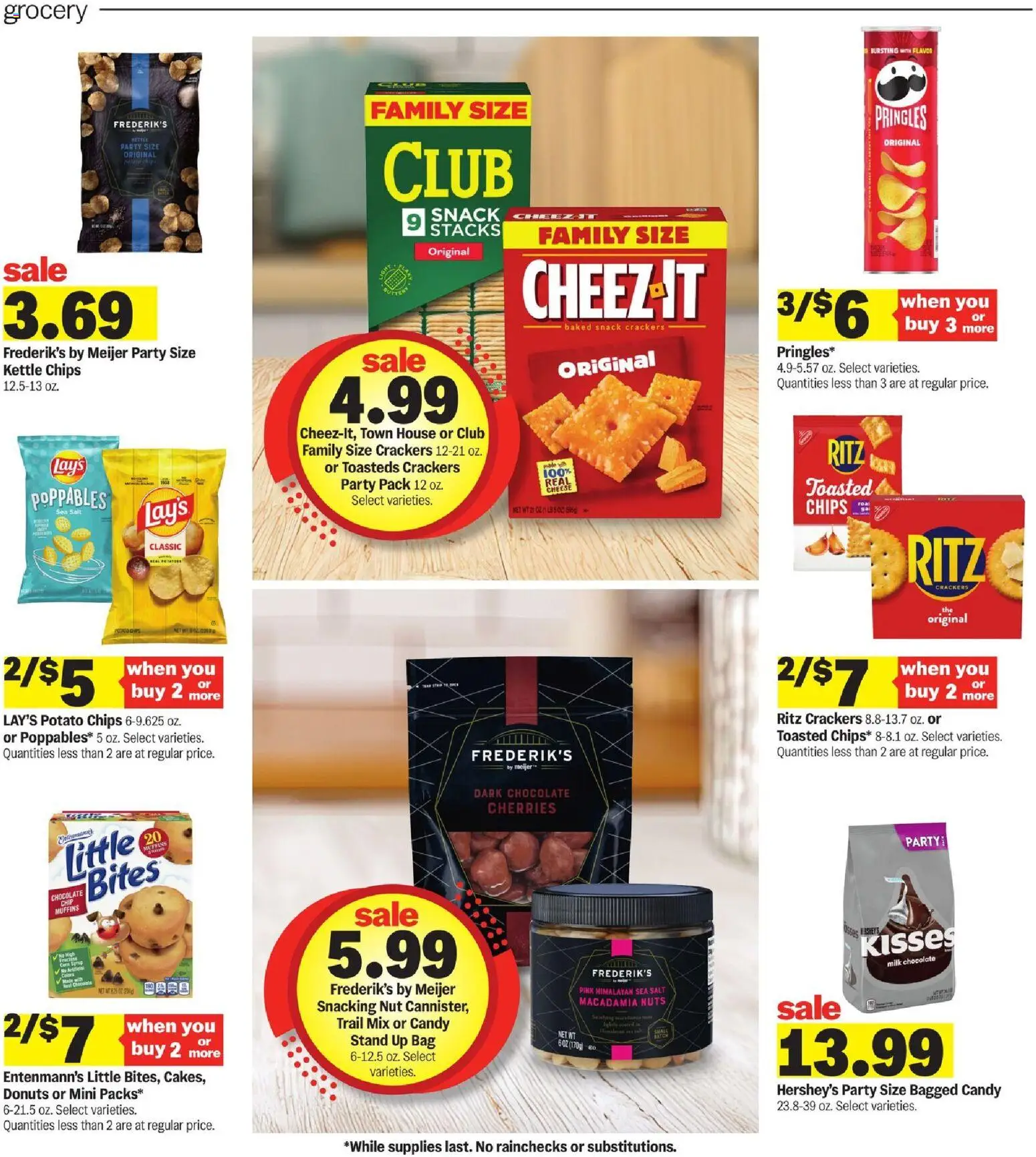 Meijer Weekly Ad - valid from 22.04.2026 | Page: 17 | Products: Cherries, Cheese, Chips, Salt