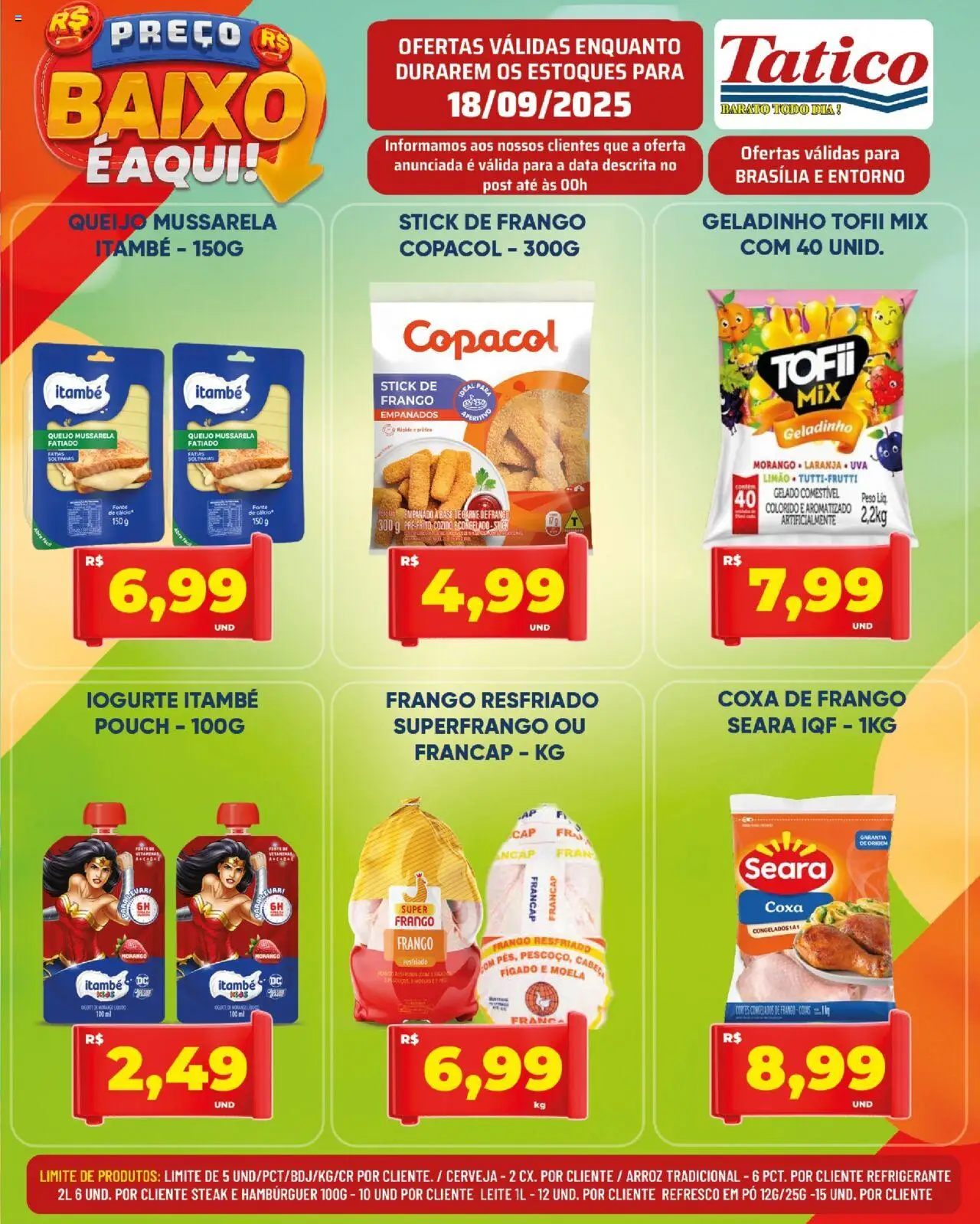 Tatico Folheto - válido de 18.09.2025 | Página: 14 | Produtos: Refresco, Cerveja, Carne de frango, Base