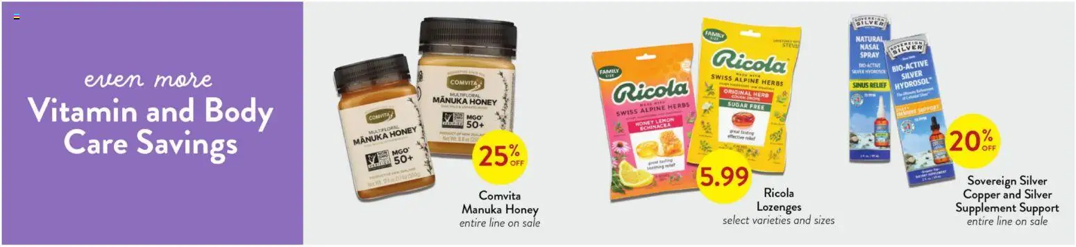 Fresh Thyme Weekly Ad - MN - valid from 19.11.2025 | Page: 12 | Products: Vitamin, Sugar, Lemon