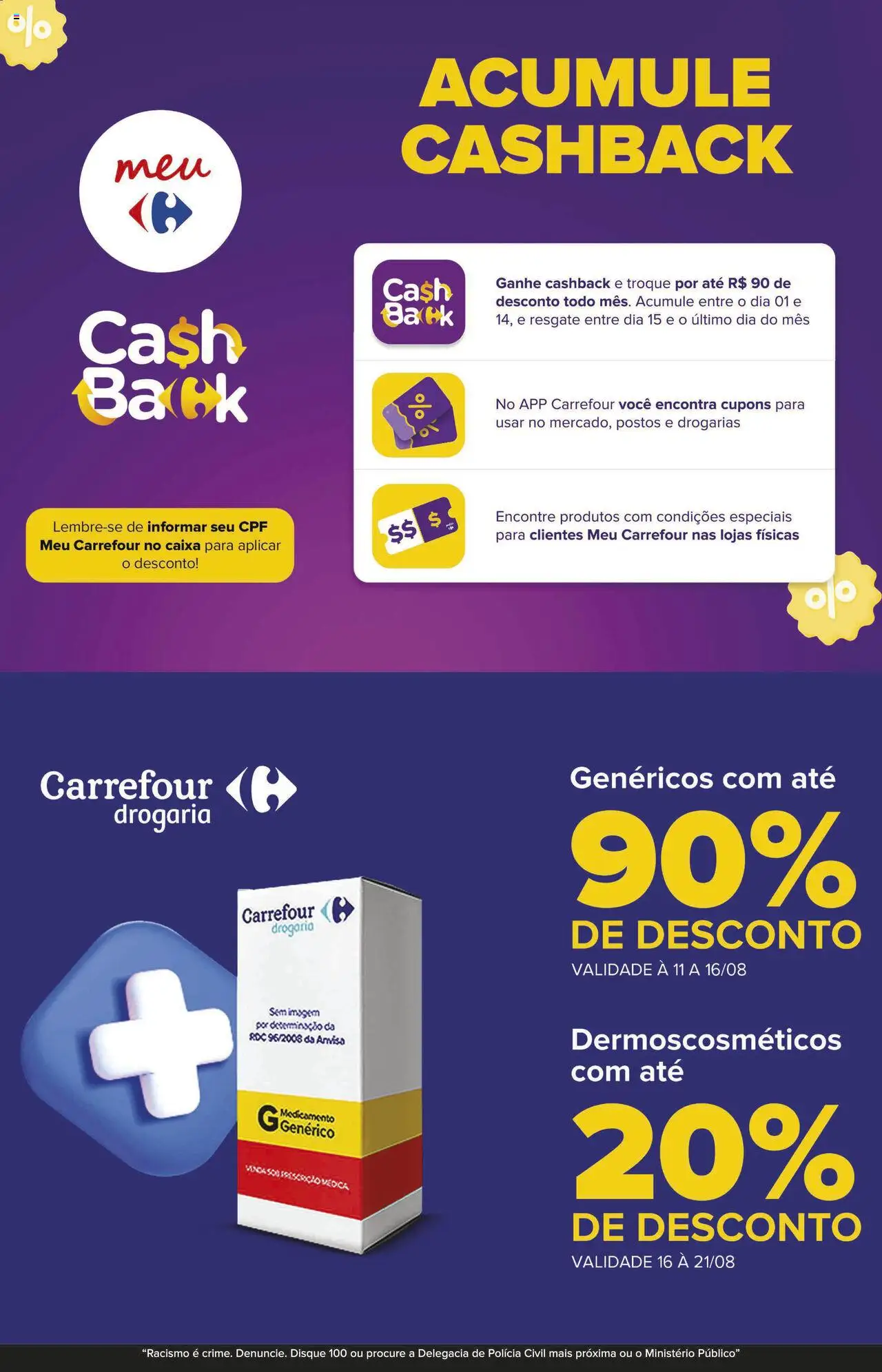 Carrefour Bairro Folheto - válido de 14.08.2025 | Página: 3 | Produtos: Caixa