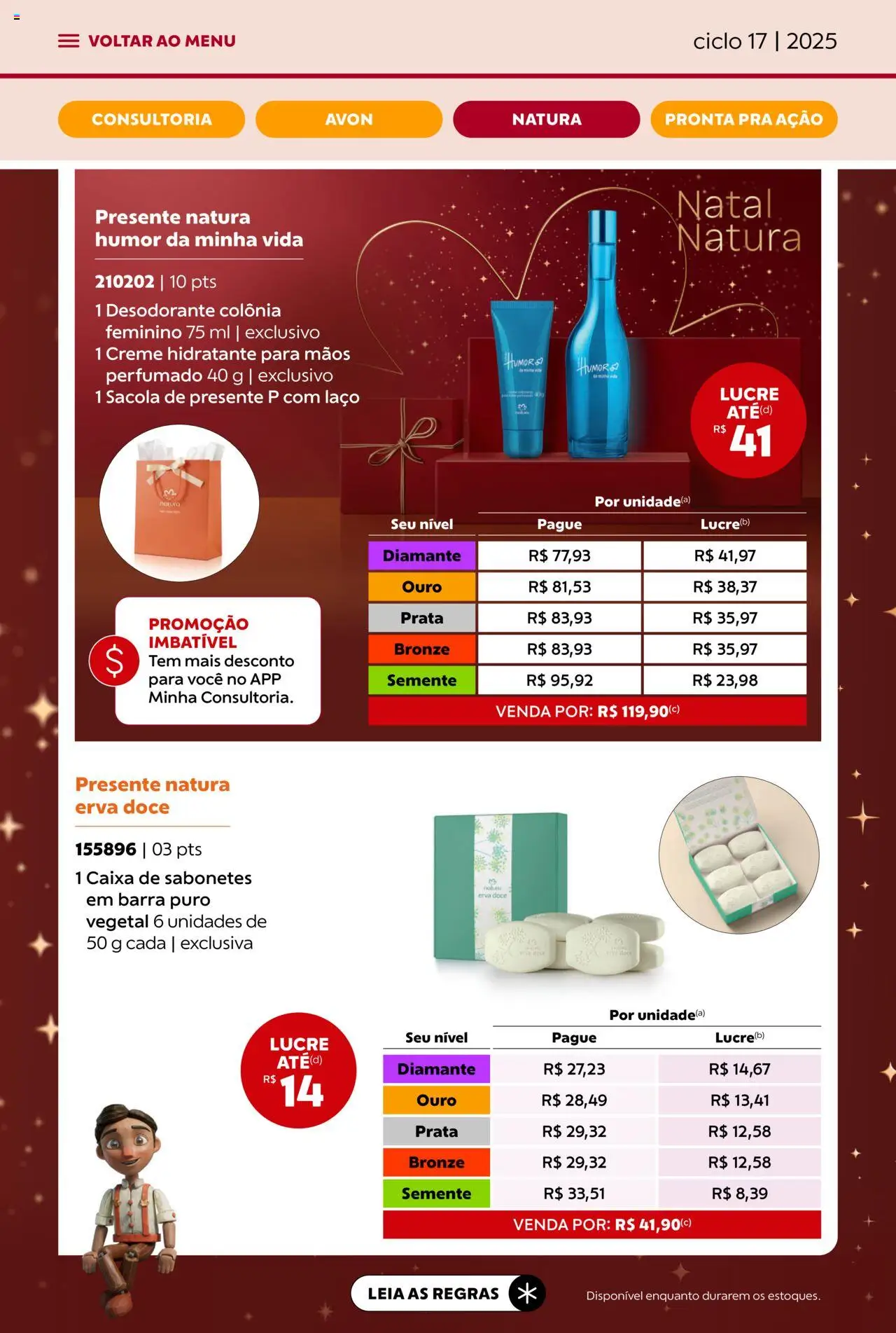 Avon Folheto - válido de 07.10.2025 | Página: 59 | Produtos: Desodorante, Caixa, Creme
