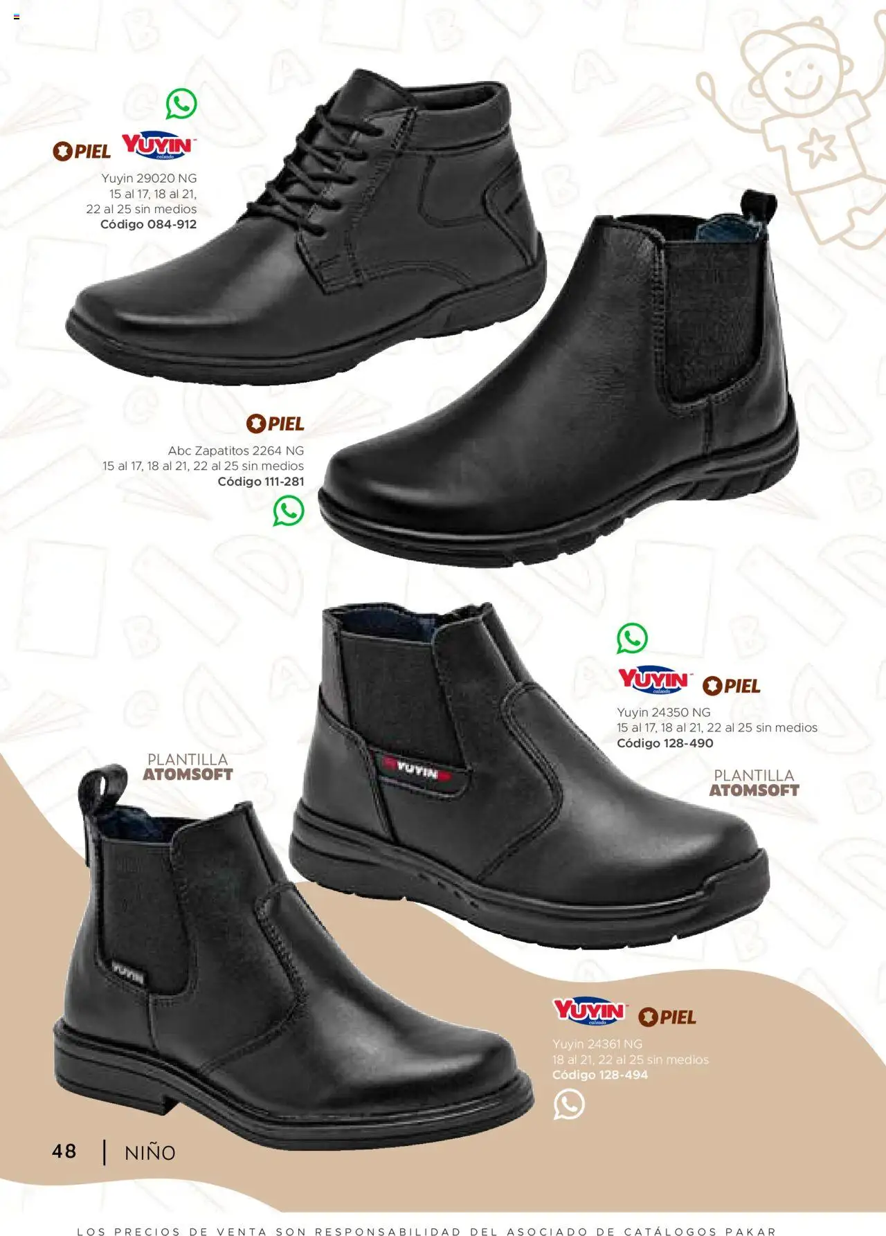 Nuevas ofertas de SC Pakar válidas en toda la República Mexicana desde el 24.07.2025. ¡Encuentra las mejores ofertas en SC Pakar - Catálogo Nino otoño / invierno! | Página: 48