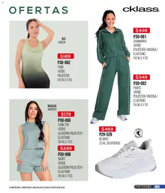 Vista previa de Cklass catálogo Mega Ofertas Calzado, nuevo folleto de la tienda, válido en México a partir del 12.01.2026 | Página: 195 | Productos: Chamarra, Top, Short, Té
