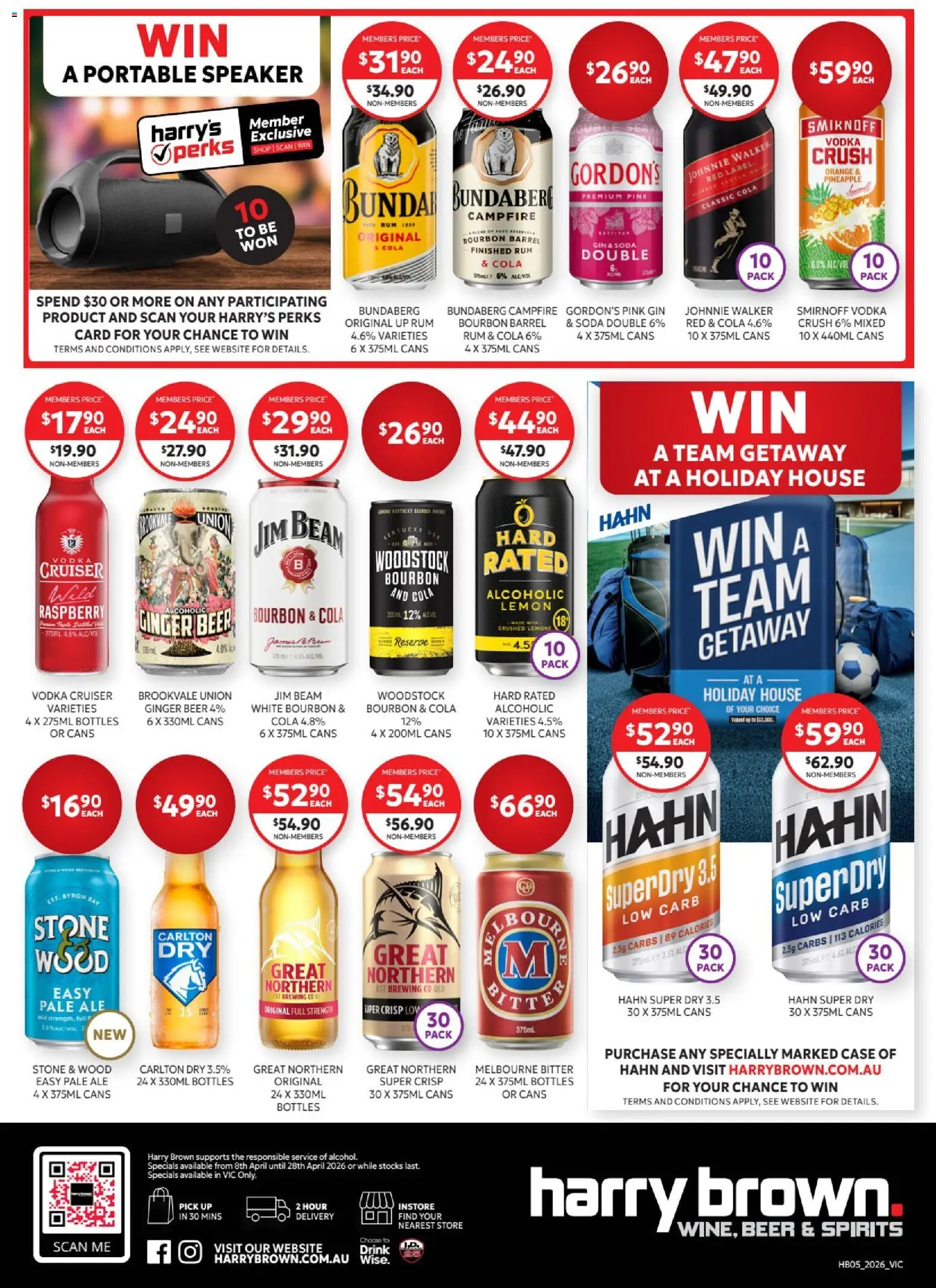 Harry Brown catalogue - valid from 08.04.2026 | Page: 4 | Products: Ginger, Bourbon, Vodka, Speaker