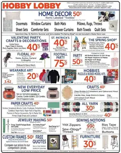 Preview of Hobby Lobby weekly ads valid from 01.02.2026