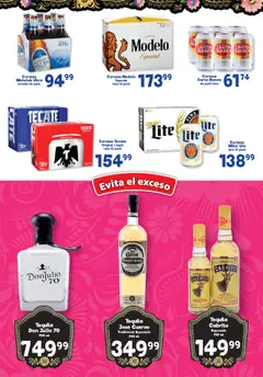 Nuevas ofertas de S-Mart válidas en toda la República Mexicana desde el 09.09.2025. ¡Encuentra las mejores ofertas en Tequila Don Julio 70 700 ml, 700 ml bottle of Don Julio 70 Tequila.! | Página: 4 | Productos: Cerveza, Tequila, Botella