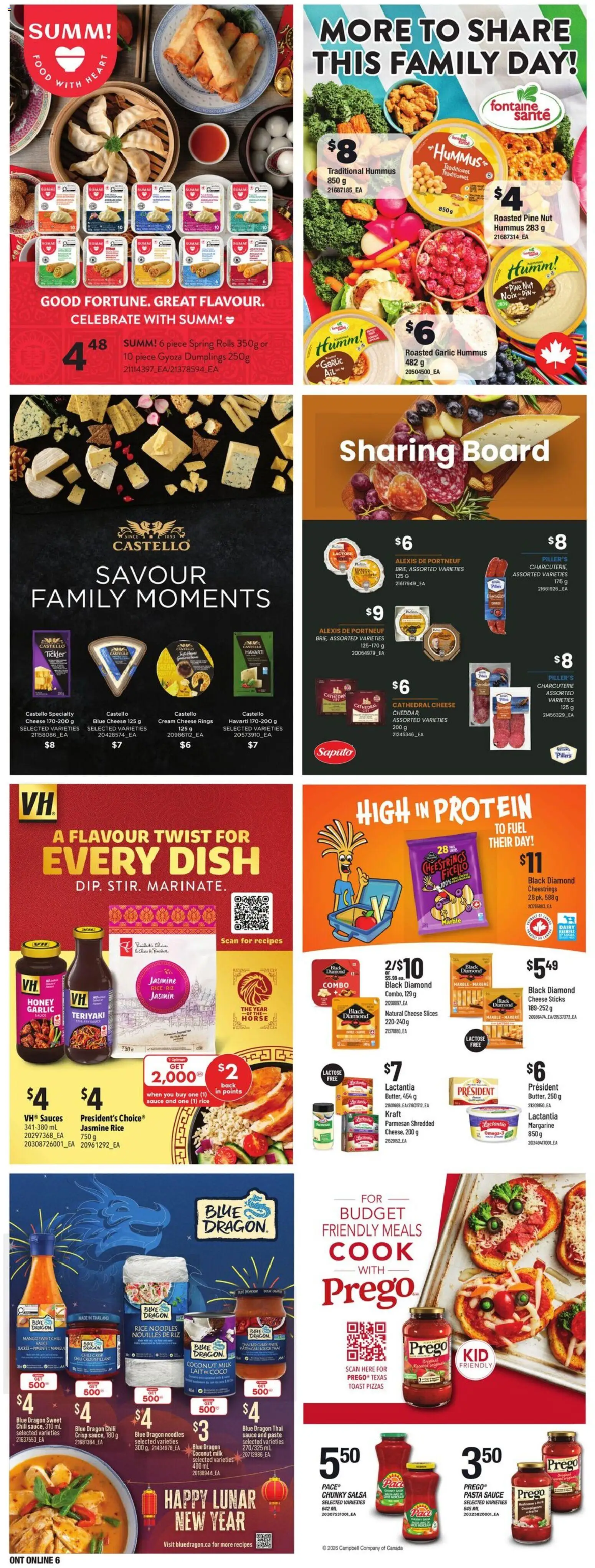 Zehrs flyer valid from 12.02.2026 | Page: 16 | Products: Rice, Noodles, Cream, Milk