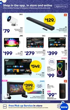 Preview of Weekly catalogue Woolworths - valid from 10.12.2025 | Page: 54 | Products: Picture, DVD player, Player, Speaker