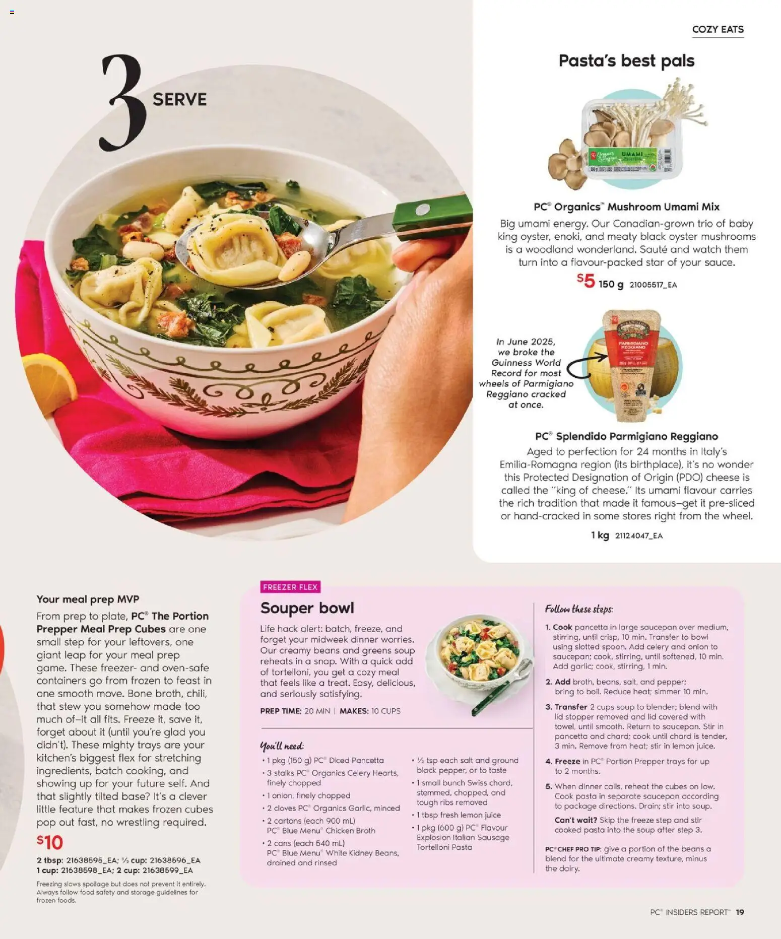 Fortinos flyer valid from 30.10.2025 | Page: 14 | Products: Freezer, Cheese, Juice, Chicken