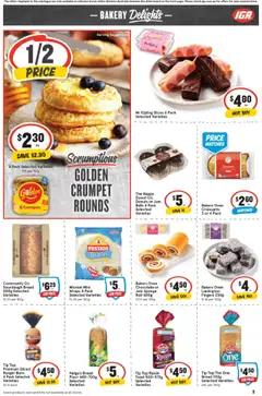 IGA catalogue - valid from 13.08.2025 | Page: 10 | Products: Crumpets, Chocolate, Sponge, Bakery