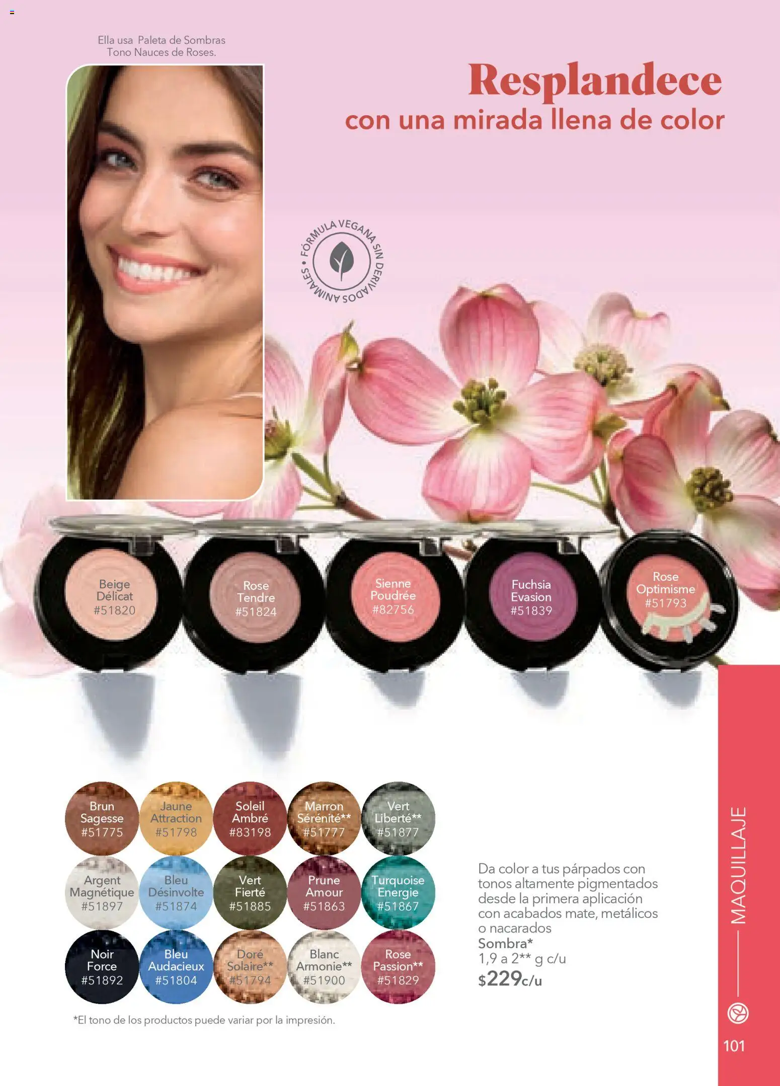 Nuevas ofertas de Yves Rocher válidas en toda la República Mexicana desde el 30.12.2025. ¡Encuentra las mejores ofertas en Yves Rocher campaña 1 2026! | Página: 103 | Productos: Paleta, Maquillaje