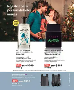 Vista previa de JAFRA catálogo, nuevo folleto de la tienda, válido en México a partir del 01.11.2025 | Página: 35 | Productos: Agua, Mochila, Toronja, Té