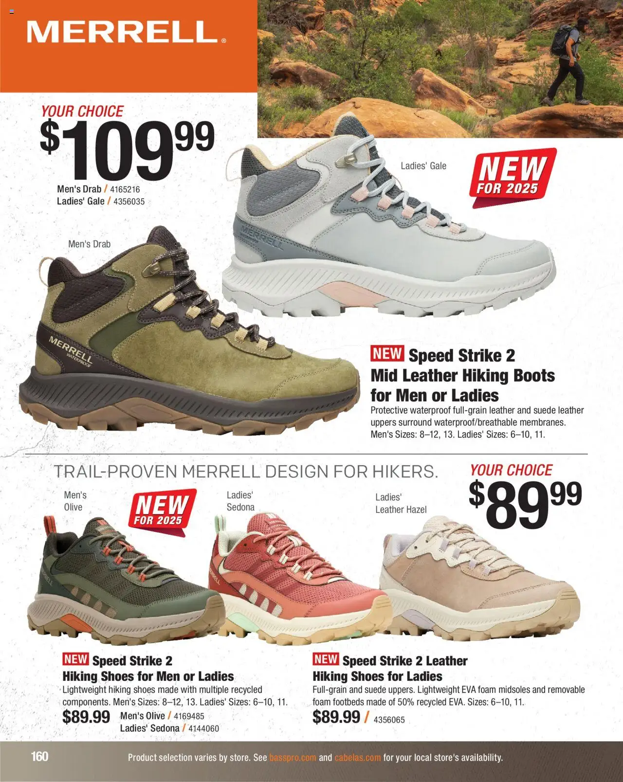 Cabela's Hunting Master 25 - valid from 11.08.2025 | Page: 160 | Products: Hiking Boots, Boots