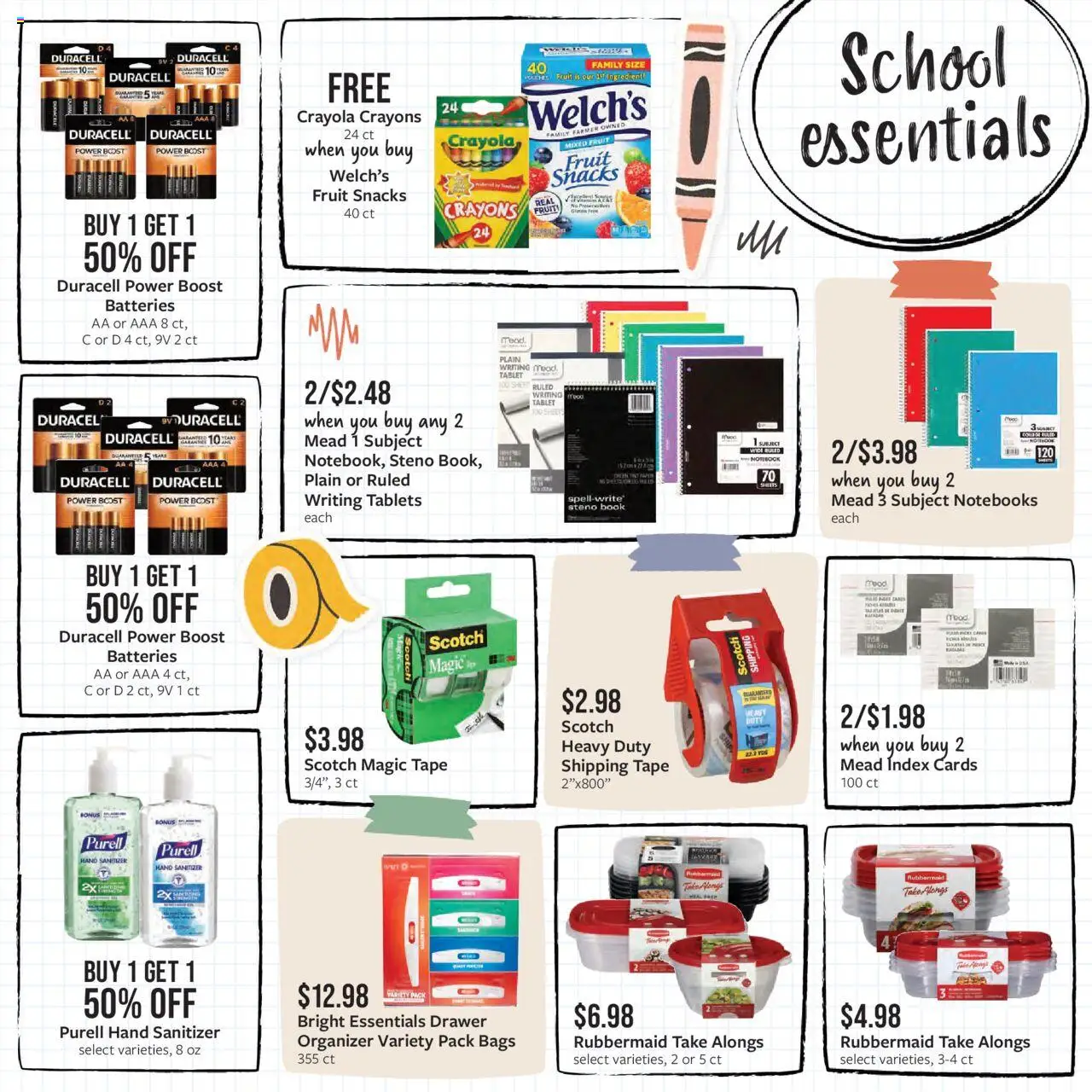 Fareway Weekly Ad - valid from 18.08.2025 | Page: 15 | Products: Notebook, Tablet
