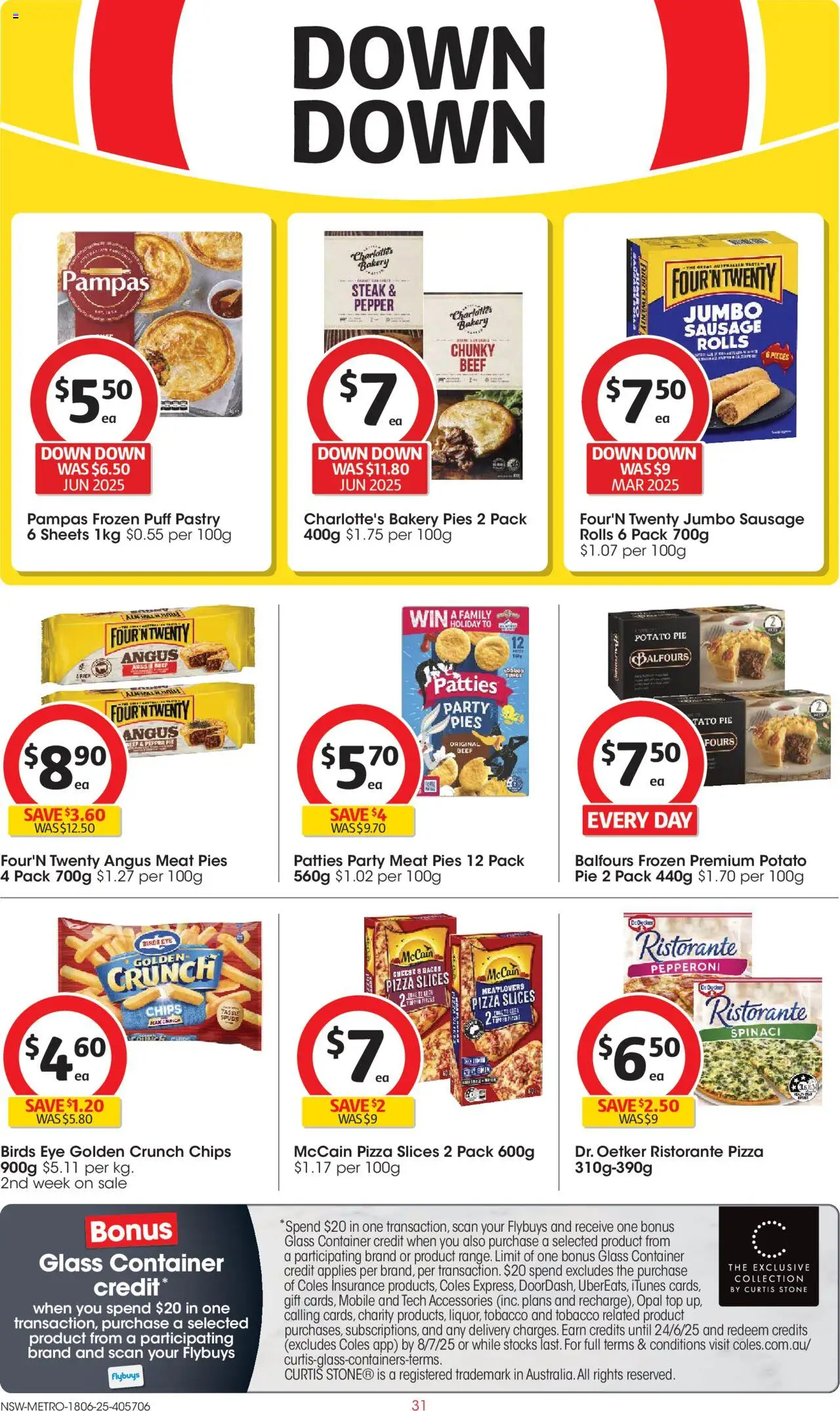 Coles catalogue - valid from 18.06.2025 | Page: 31 | Products: Beef, Meat, Chips, Sausage