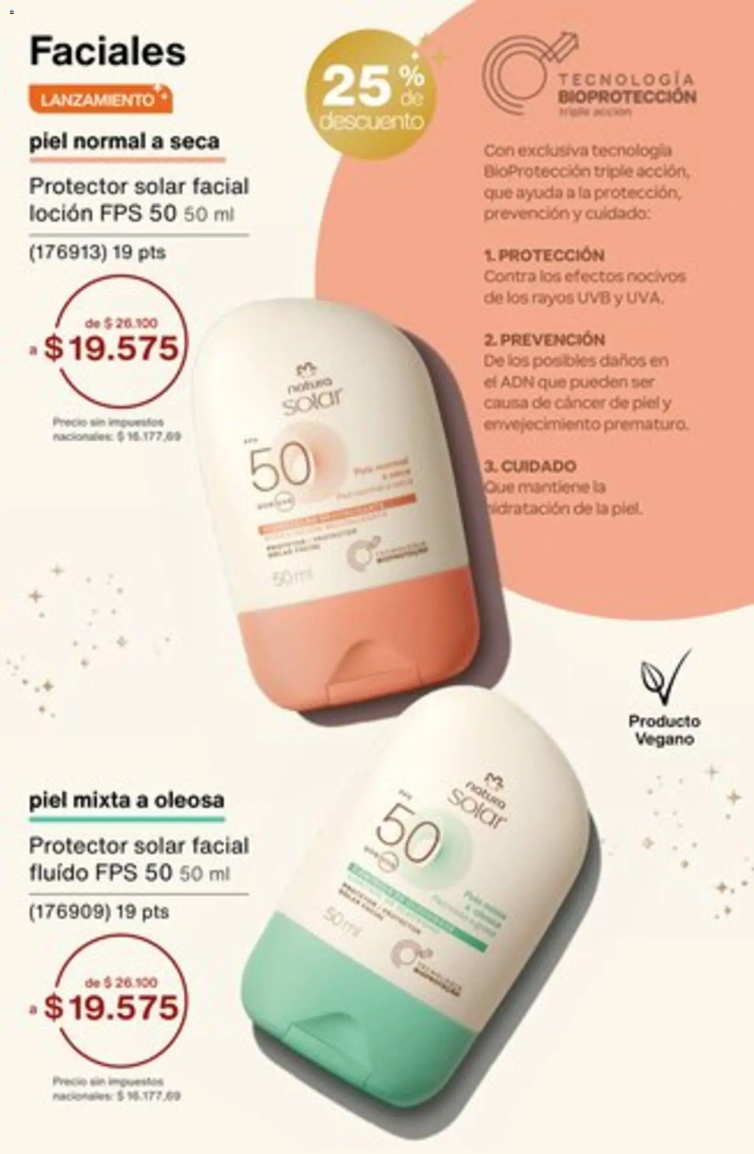 Catálogo Natura Ciclo 16/2025 │ válido desde el 01.11.2025 | Página: 241 | Productos: Protector solar, Loción