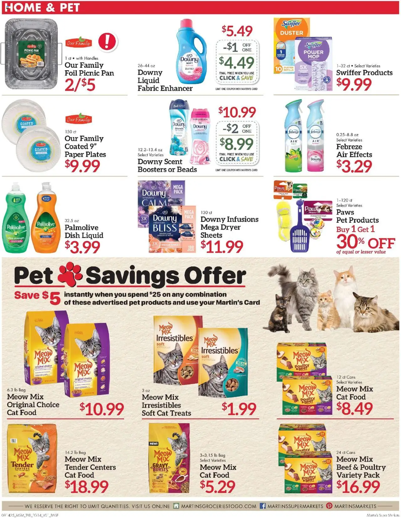 Martin’s Weekly Ad - valid from 14.09.2025 | Page: 14 | Products: Pan, Poultry, Bag, Sheet