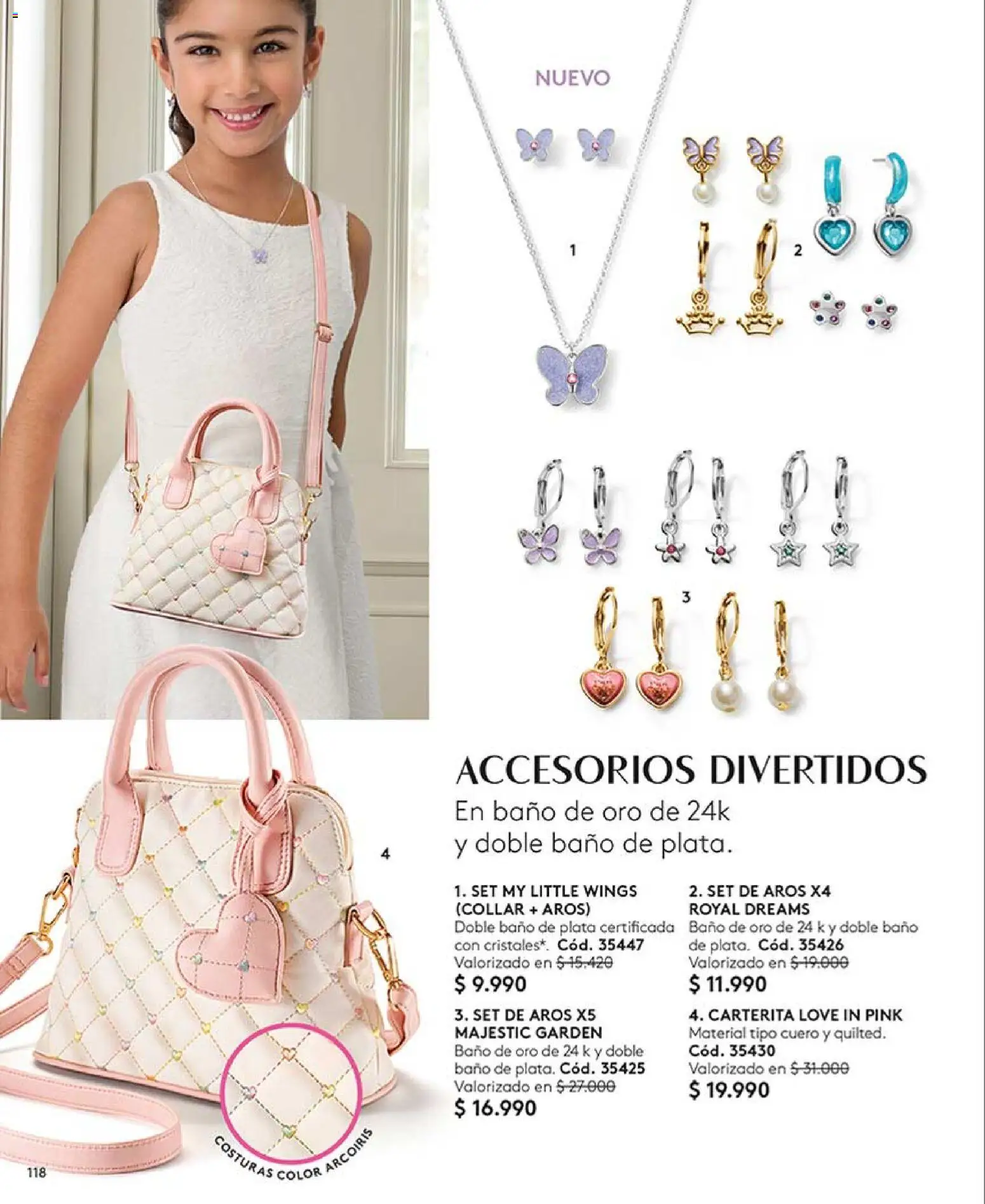 Catálogo Ésika Campaña 6 │ válido desde el 01.04.2026 | Página: 118 | Productos: Baño, Collar, Aros