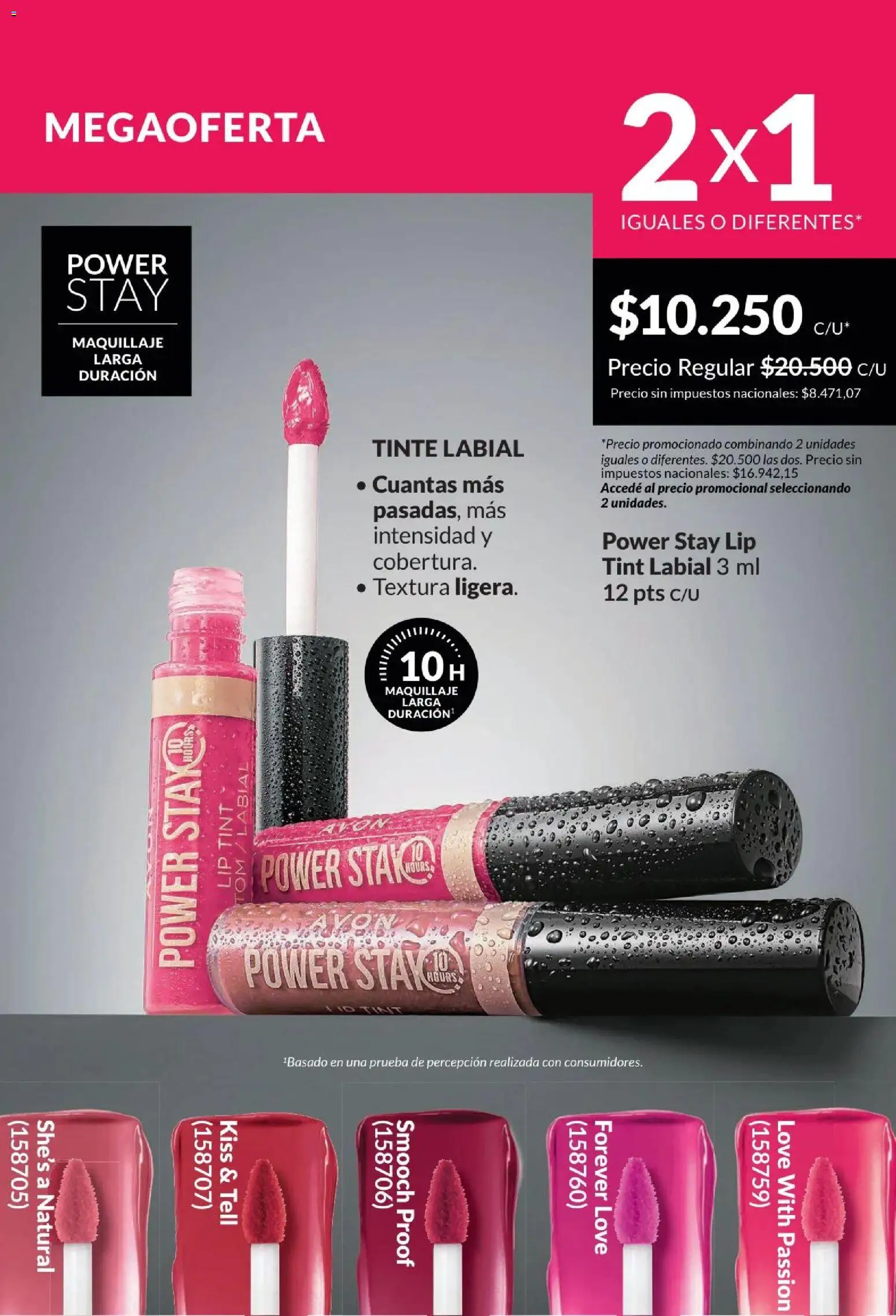 Catálogo AVON Campaña 4/2026 │ válido desde el 01.04.2026 | Página: 186 | Productos: Maquillaje