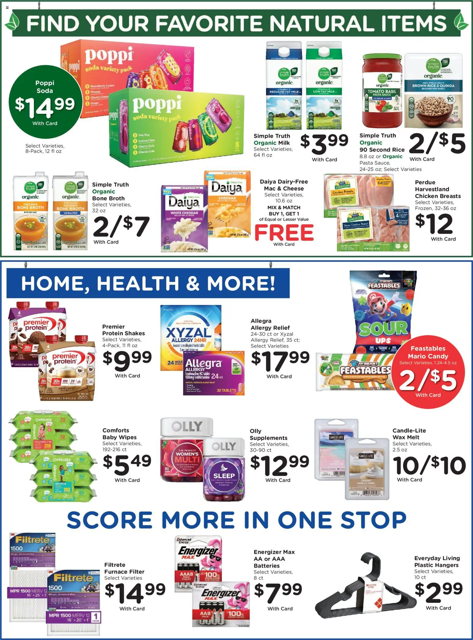 Fred Meyer Weekly Ad - valid from 08.04.2026 | Page: 8 | Products: Melatonin, Milk, Pasta, Sugar