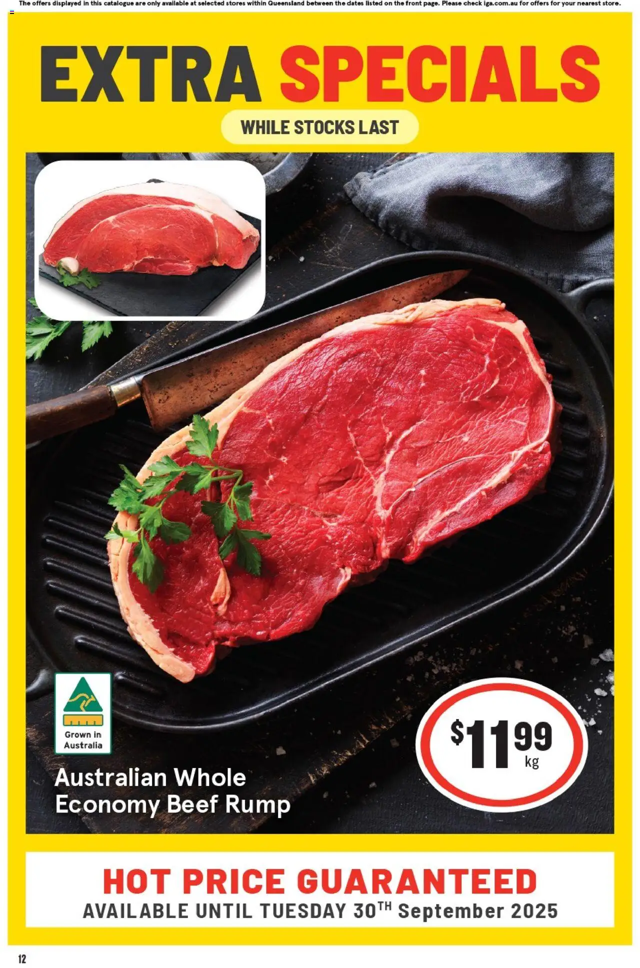 IGA catalogue - valid from 17.09.2025 | Page: 15 | Products: Beef