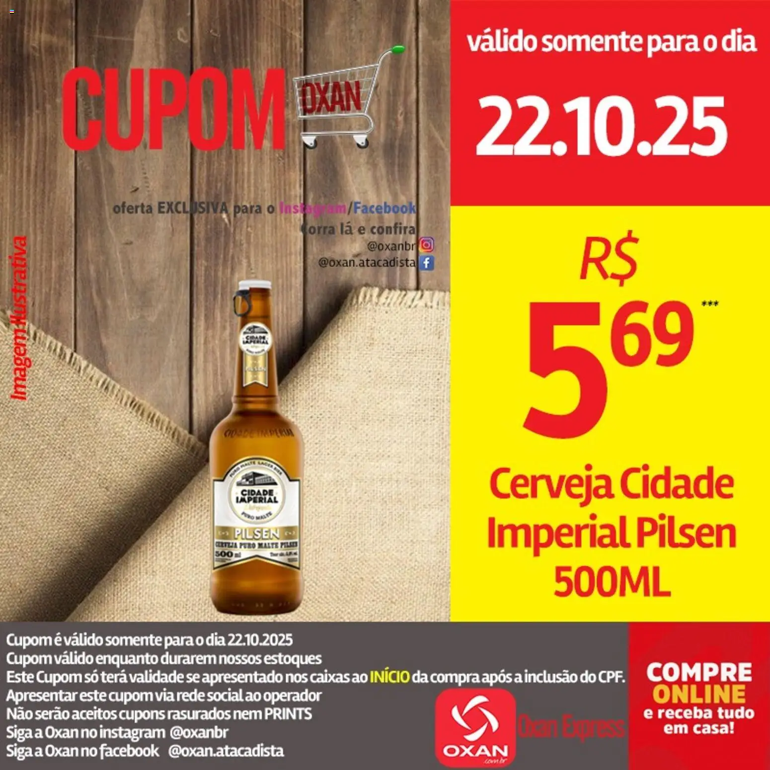 Oxan Atacadista Folheto - válido de 22.10.2025 | Página: 12 | Produtos: Cerveja