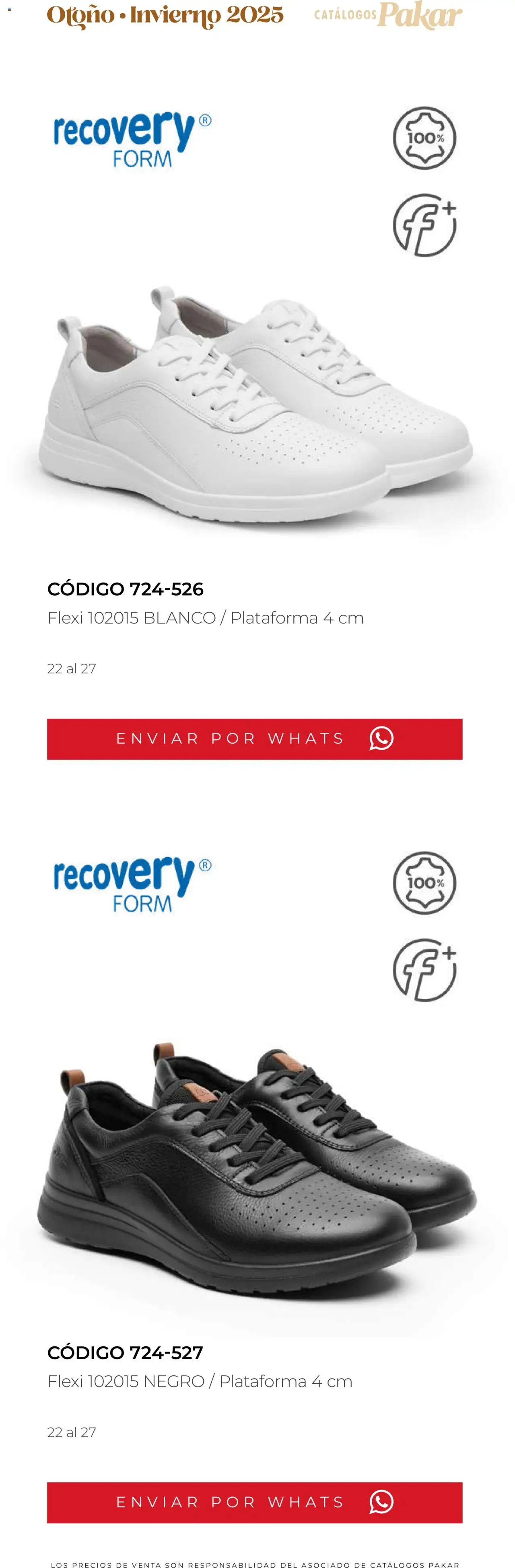 Nuevas ofertas de SC Pakar válidas en toda la República Mexicana desde el 10.10.2025. ¡Encuentra las mejores ofertas en SC Pakar - Catálogo Flexi otoño / invierno! | Página: 98