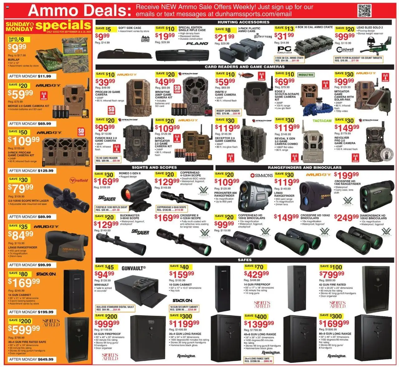 Dunham's Sports Weekly Ad - valid from 27.09.2025 | Page: 8 | Products: Box, Video, Case, Rifle