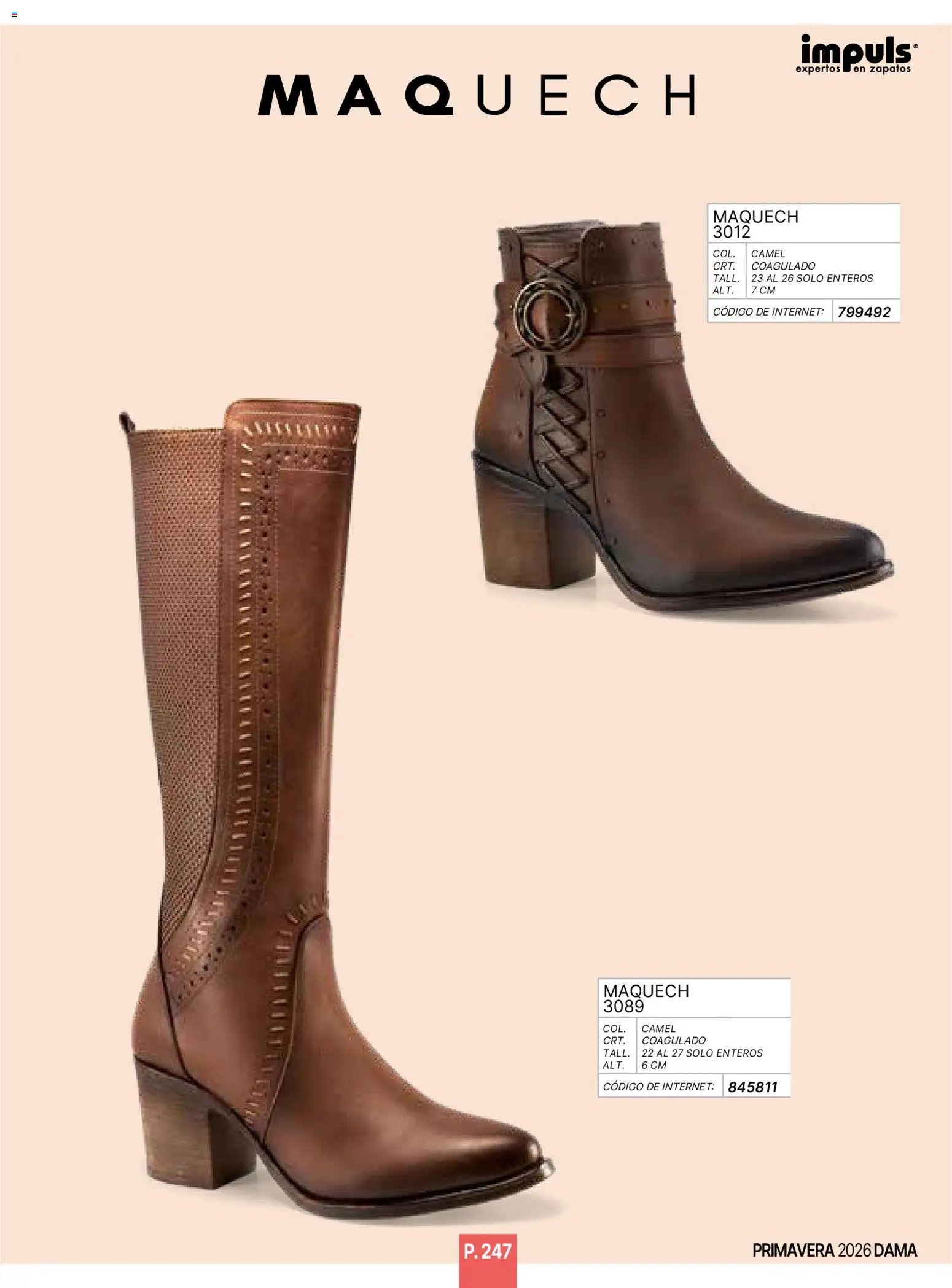 Nuevas ofertas de Impuls válidas en toda la República Mexicana desde el 01.01.2026. ¡Encuentra las mejores ofertas en Impuls catálogo Primavera! | Página: 249 | Productos: Zapatos