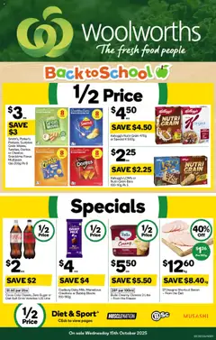 Preview of Weekly catalogue Woolworths NSW 15/10 - valid from 15.10.2025
