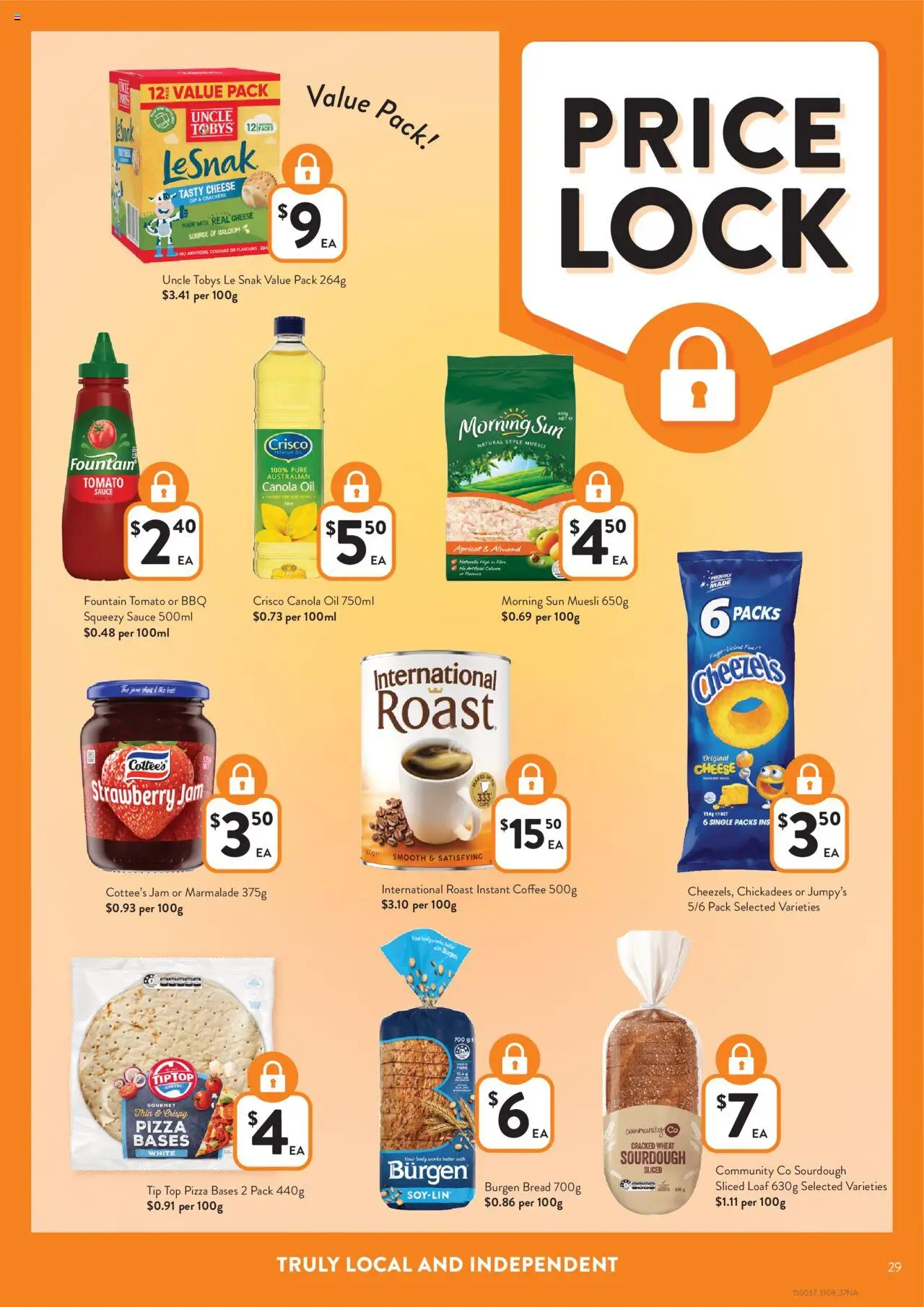Foodworks catalogue - valid from 13.08.2025 | Page: 29 | Products: Crackers, Cheese, Bread, Coffee