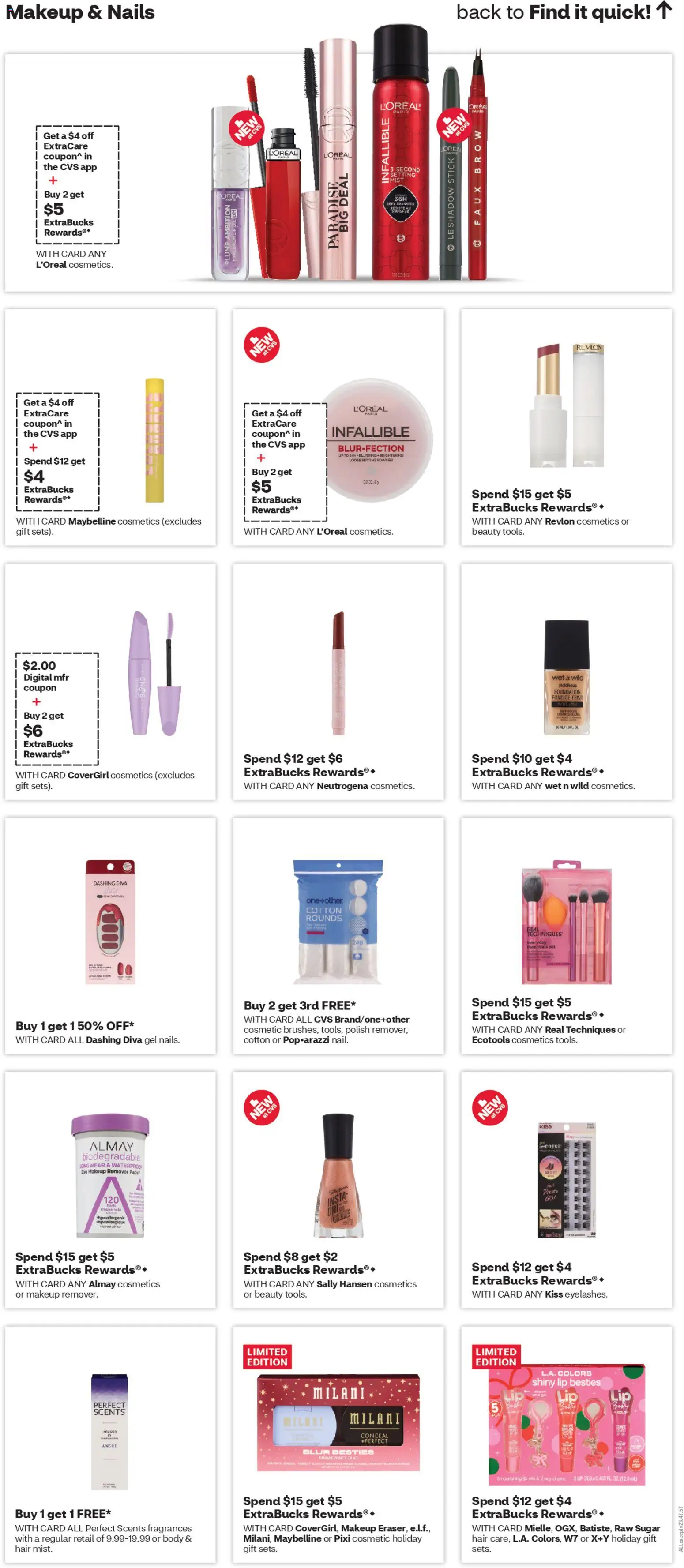 CVS Pharmacy Weekly Ad - NM - valid from 02.11.2025 | Page: 11 | Products: Powder, Foundation, Makeup Remover, Pads