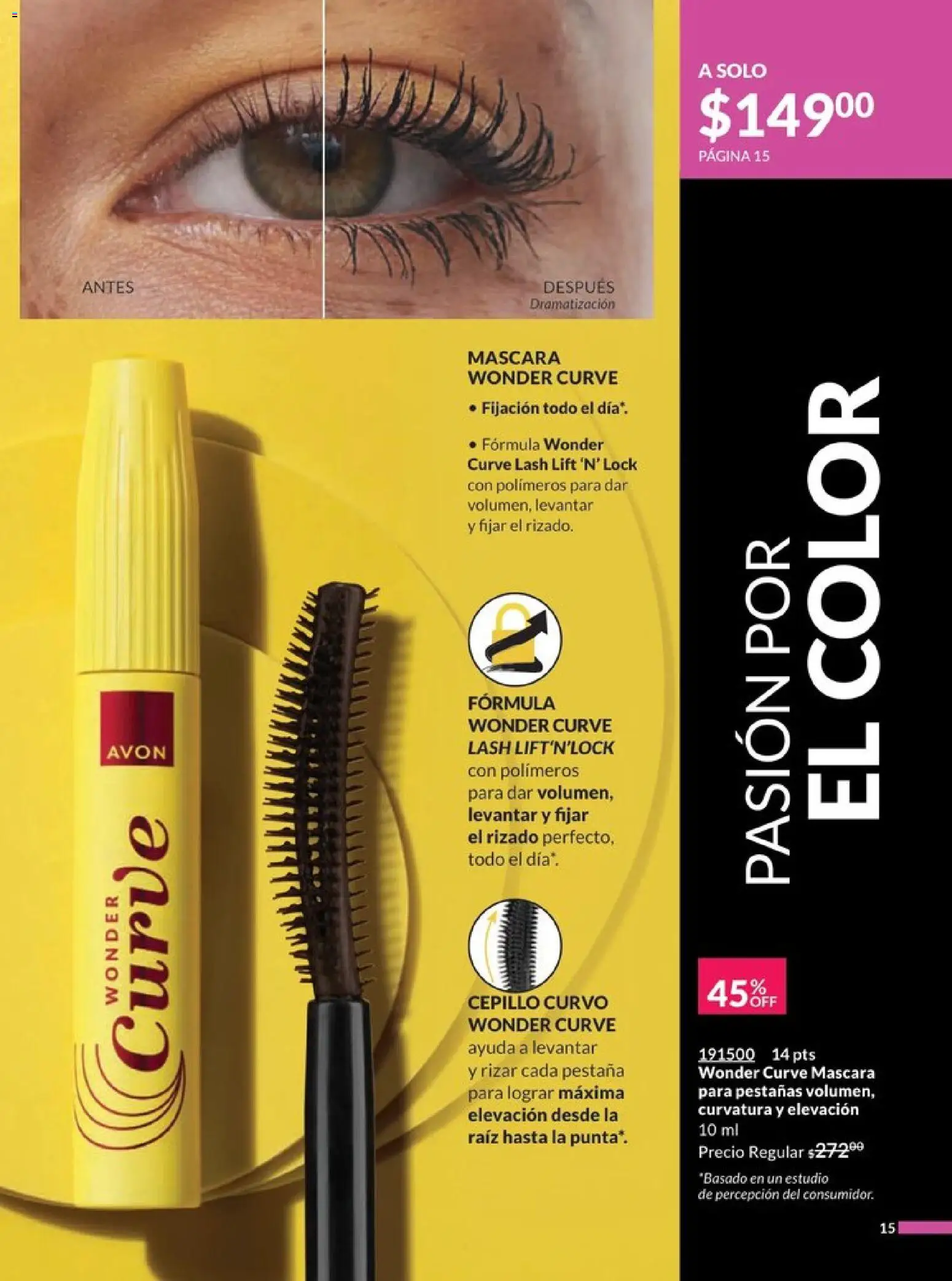 Nuevas ofertas de AVON válidas en toda la República Mexicana desde el 20.12.2025. ¡Encuentra las mejores ofertas en AVON campaña 1 2026! | Página: 20 | Productos: Cepillo, Máscara