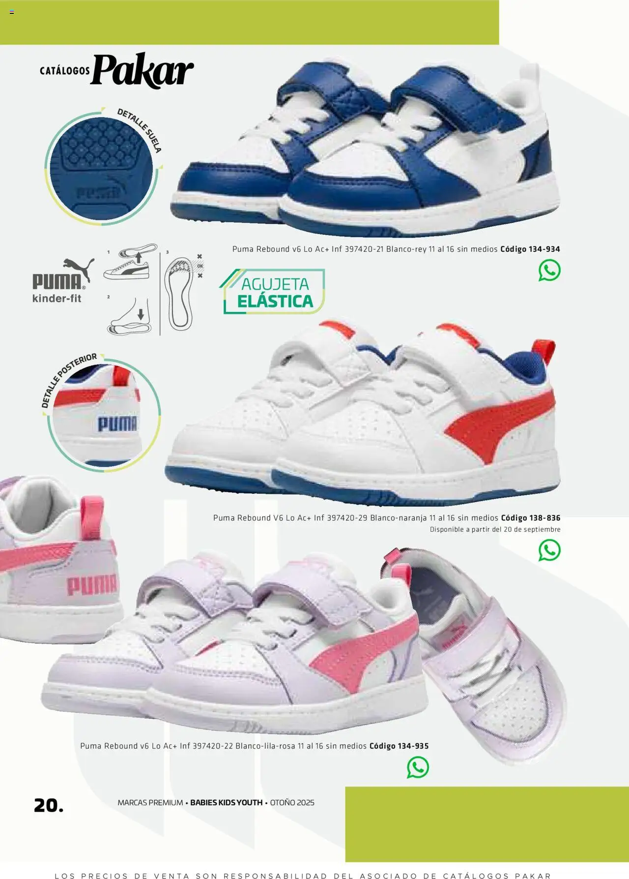 Nuevas ofertas de SC Pakar válidas en toda la República Mexicana desde el 29.08.2025. ¡Encuentra las mejores ofertas en SC Pakar - Catálogo Otoño Kids! | Página: 20