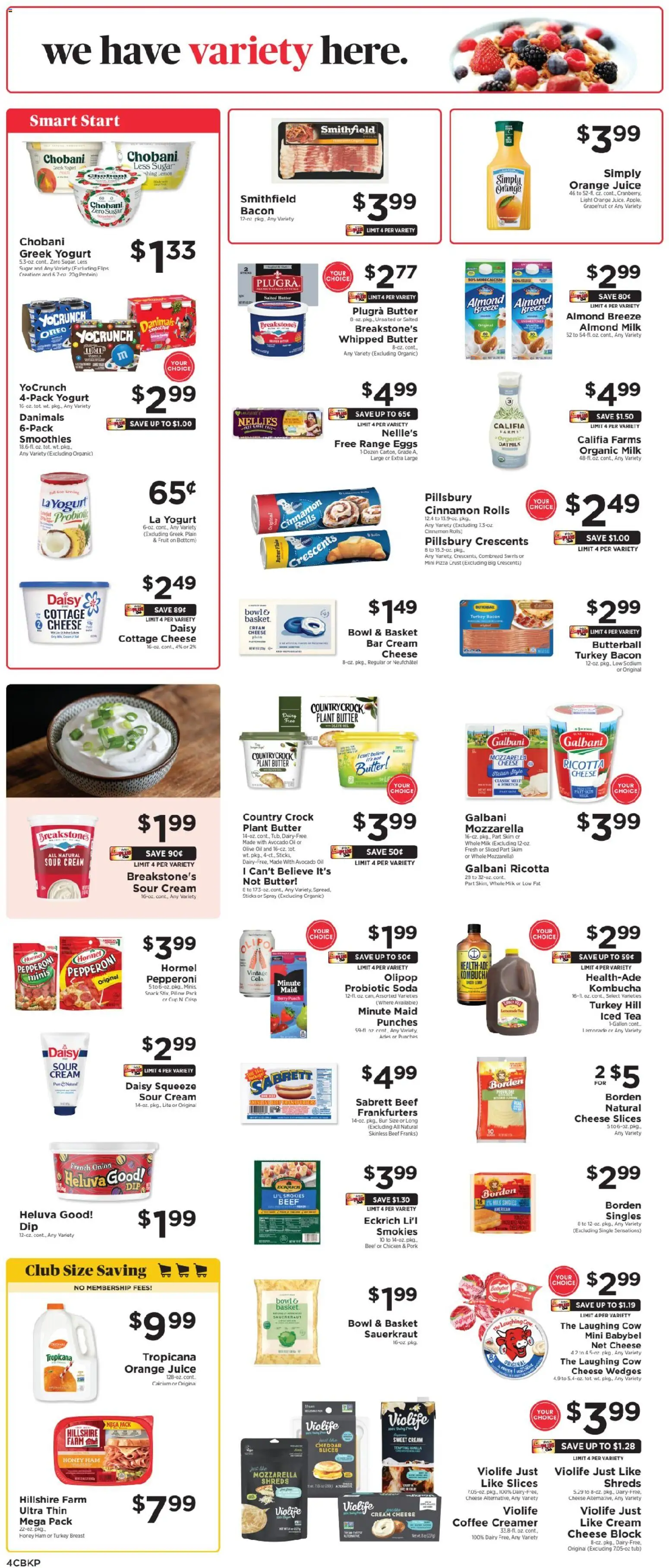 ShopRite Weekly Ad 2 - valid from 28.12.2025 | Page: 4 | Products: Basket, Oil, Ham, Beef