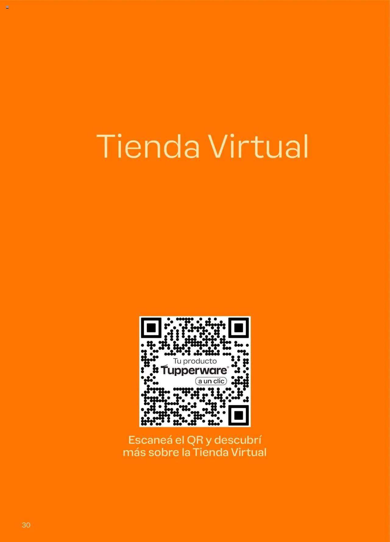 Tupperware - Manual de Bienvenida │ válido desde el 15.09.2025 | Página: 30 | Productos: Sobre