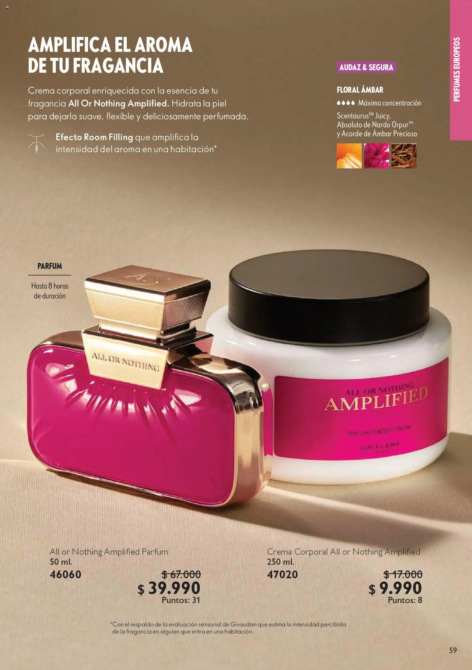 Oriflame catálogo │ válido desde el 25.10.2025 | Página: 59 | Productos: Flexible, Body, Fragancia, Crema