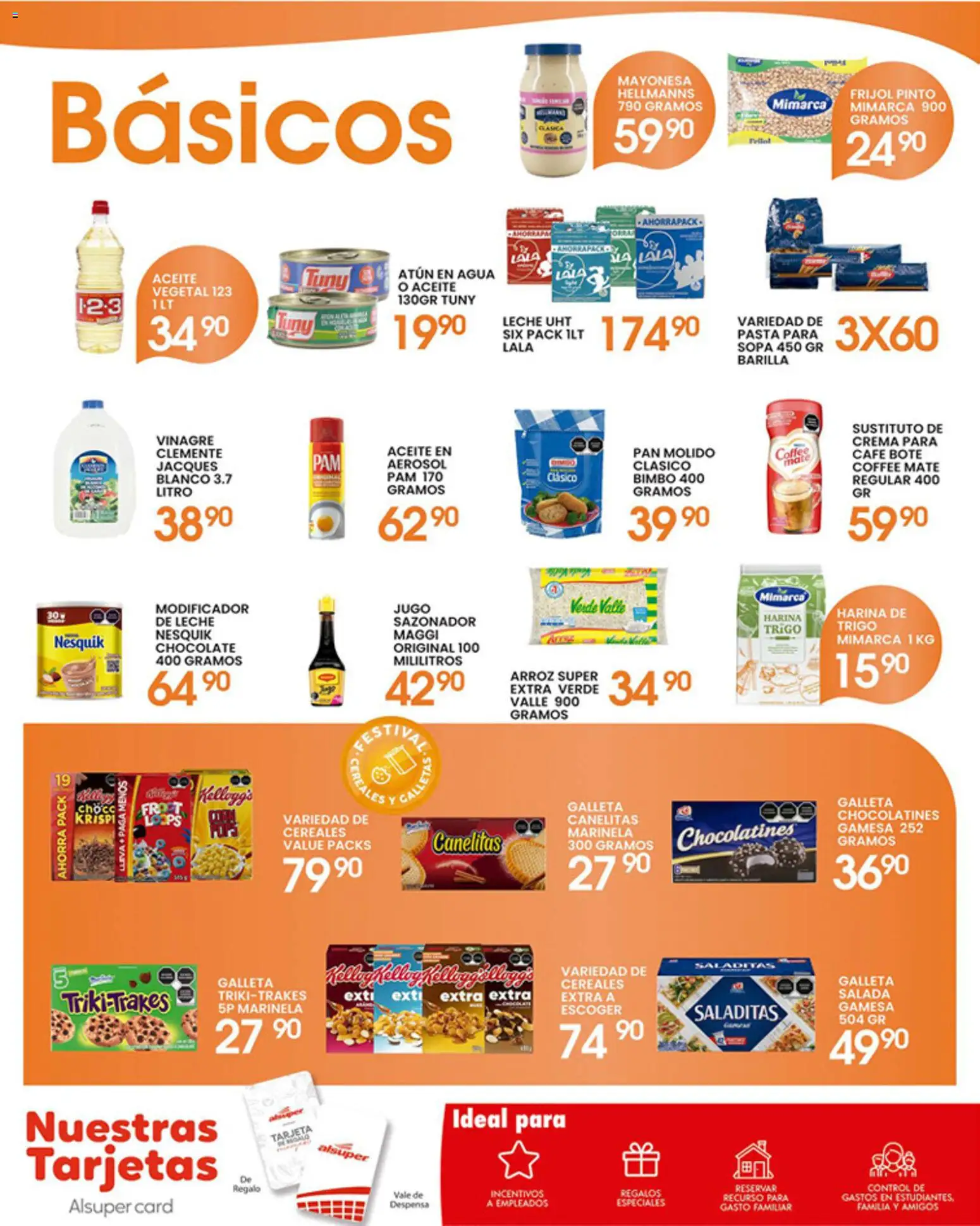 Nuevas ofertas de Alsuper válidas en toda la República Mexicana desde el 10.04.2026. ¡Encuentra las mejores ofertas en Alsuper folleto! | Página: 6 | Productos: Pan molido, Crema, Chocolate, Galletas