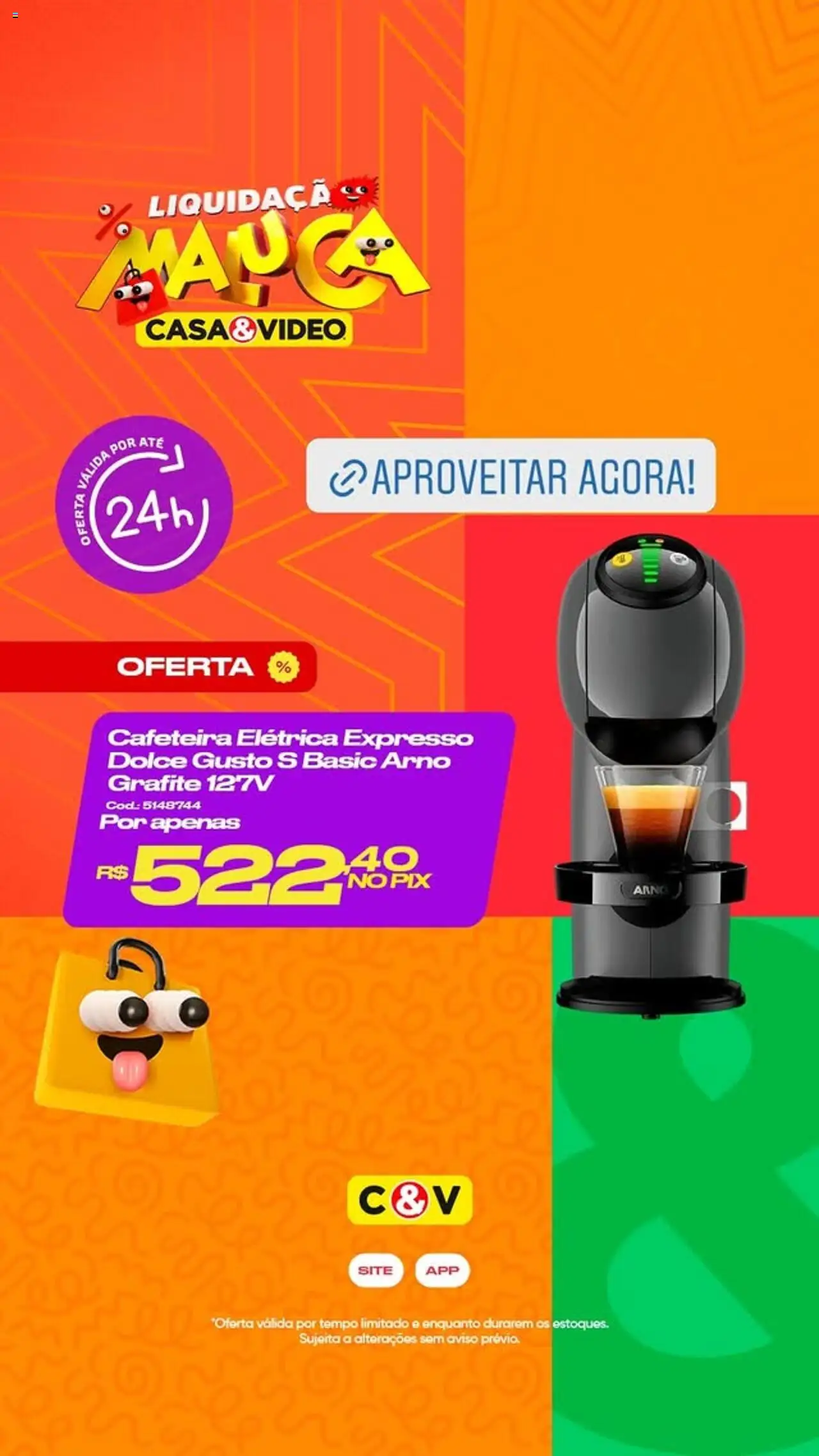 Casa e Video Folheto - válido de 09.07.2025 | Página: 5 | Produtos: Cafeteira