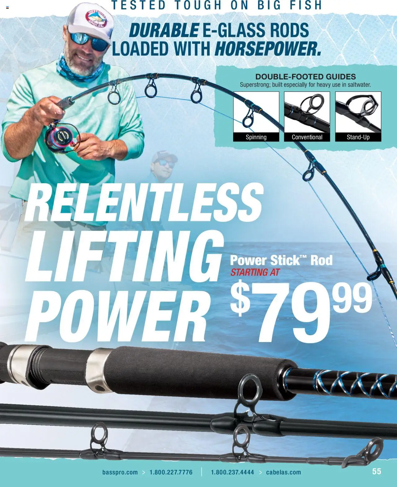 Cabela's Saltwater Specialist 25 - valid from 01.01.2025 | Page: 55 | Products: Fish, Rod