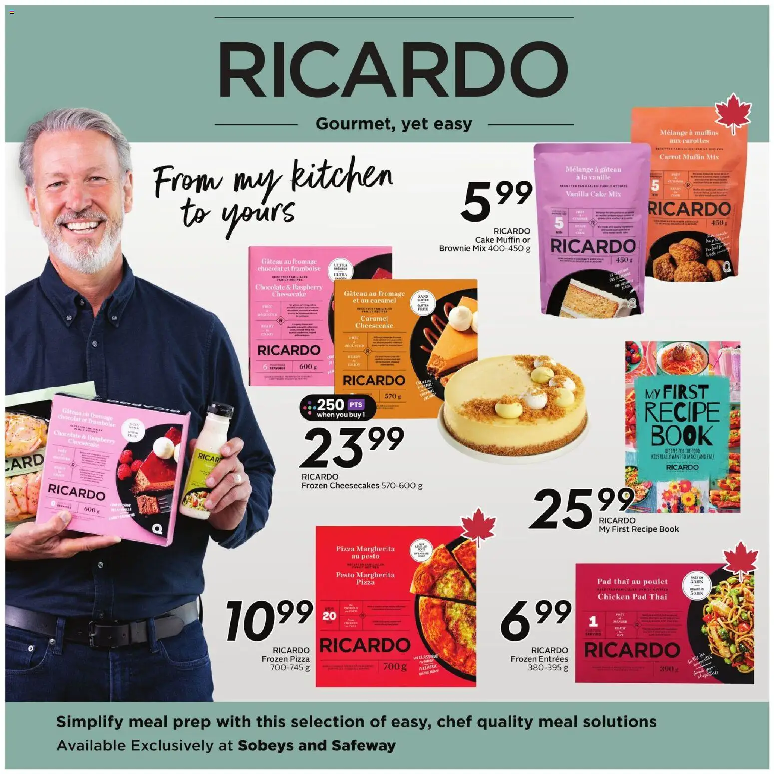 Safeway flyer valid from 04.12.2025 | Page: 22 | Products: Carrot, Chocolate, Pizza, Chicken