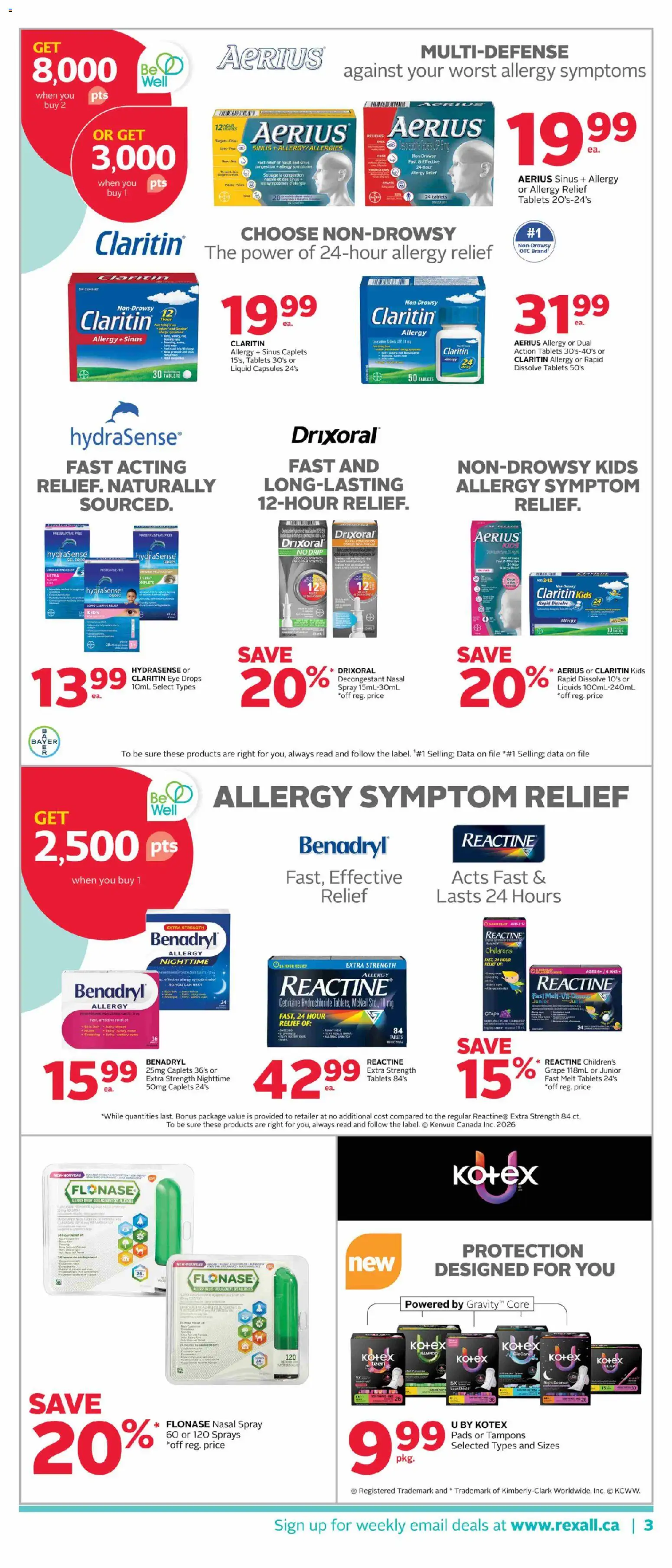 Rexall flyer valid from 24.04.2026 | Page: 10 | Products: Tablet
