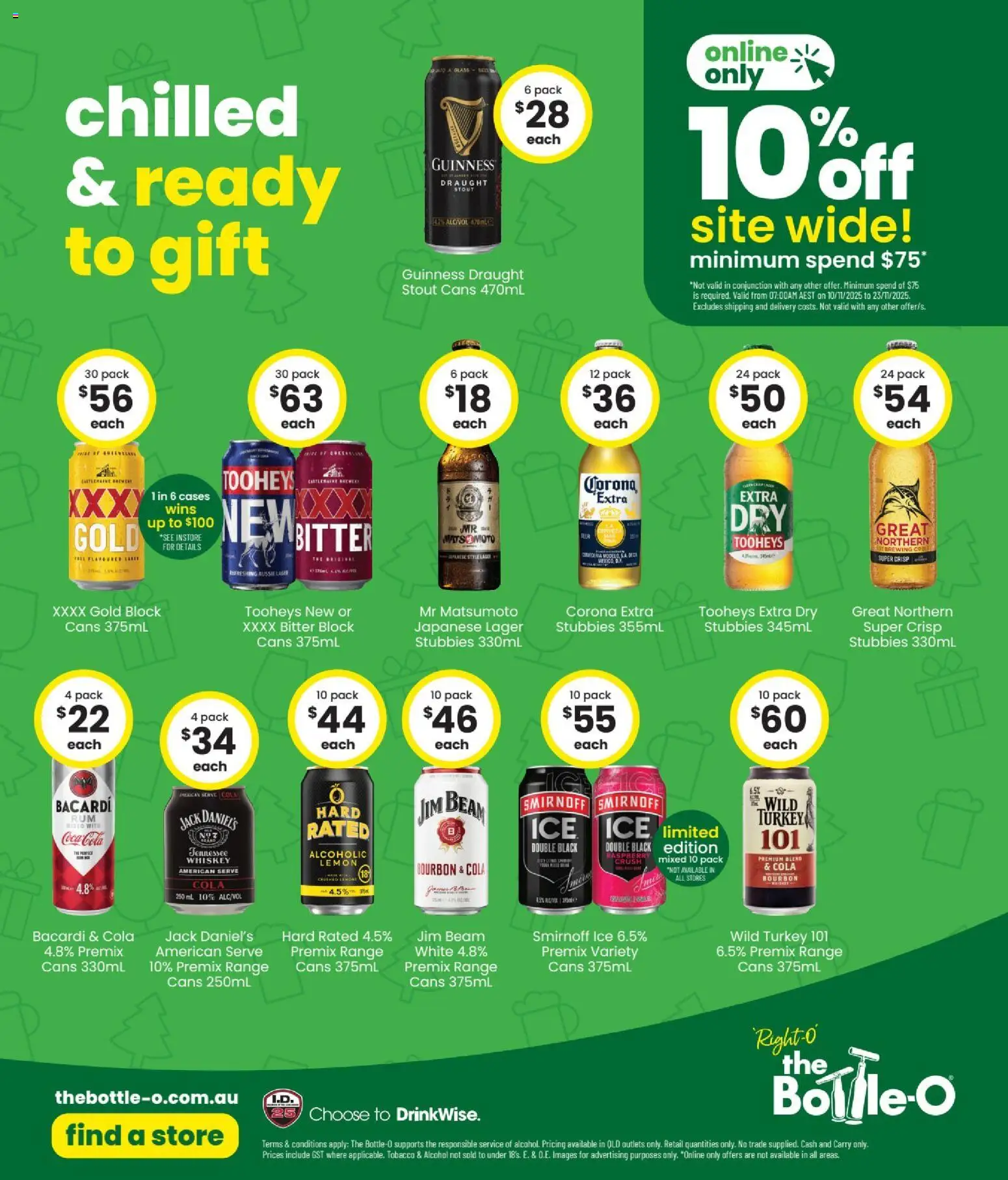 The Bottle-O catalogue - valid from 10.11.2025 | Page: 6 | Products: Coca Cola, Whiskey, Turkey, Raspberry