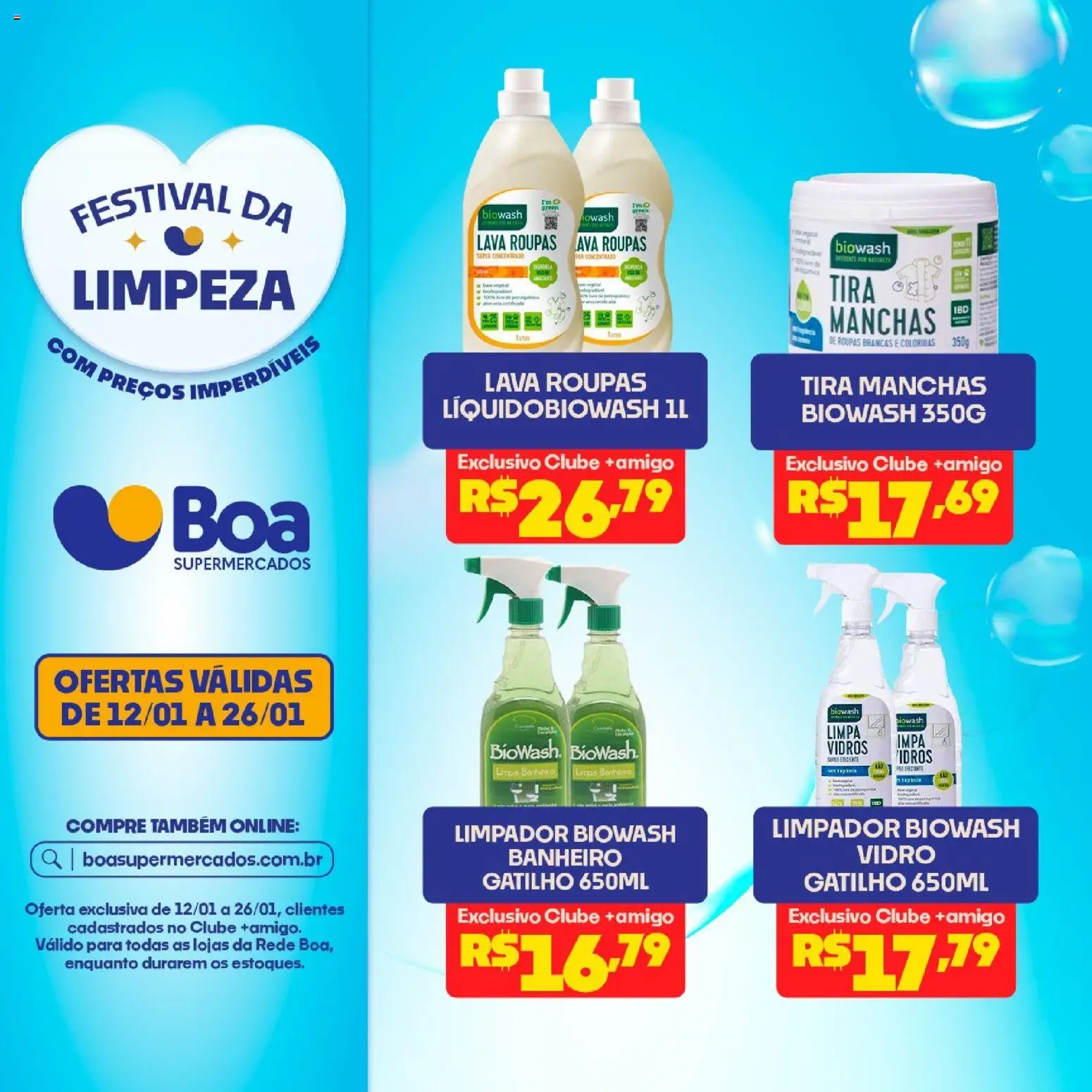 Boa Supermercados Folheto - válido de 12.01.2026 | Página: 5 | Produtos: Tira manchas, Roupas